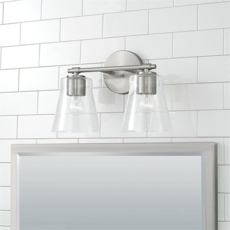 Baker 14 Inch 2 Light Bath Vanity Light by Capital Lighting Fixture Company