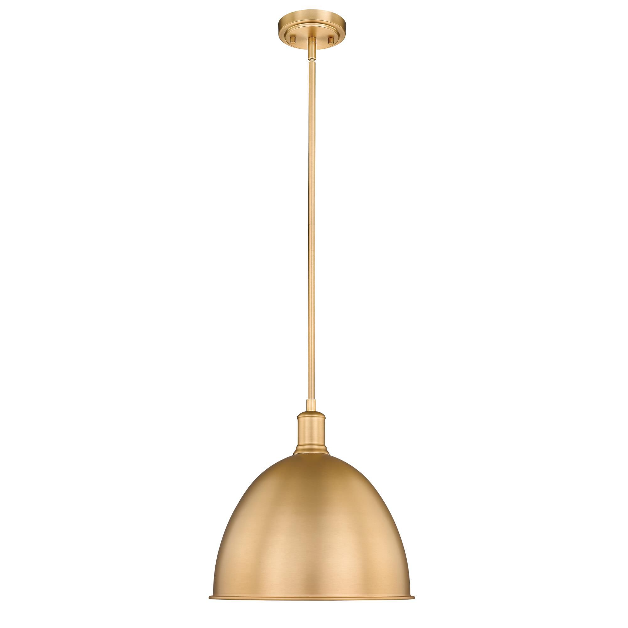 Shown in Classic Brass finish and Classic Brass shade