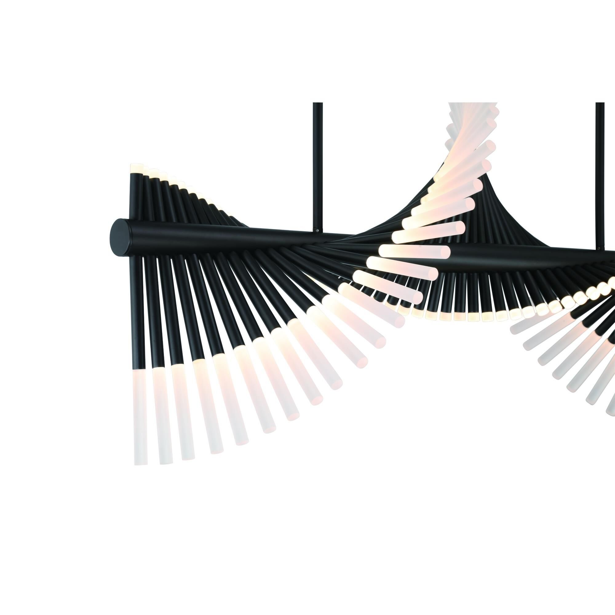 Shown in Black finish and Acrylic glass