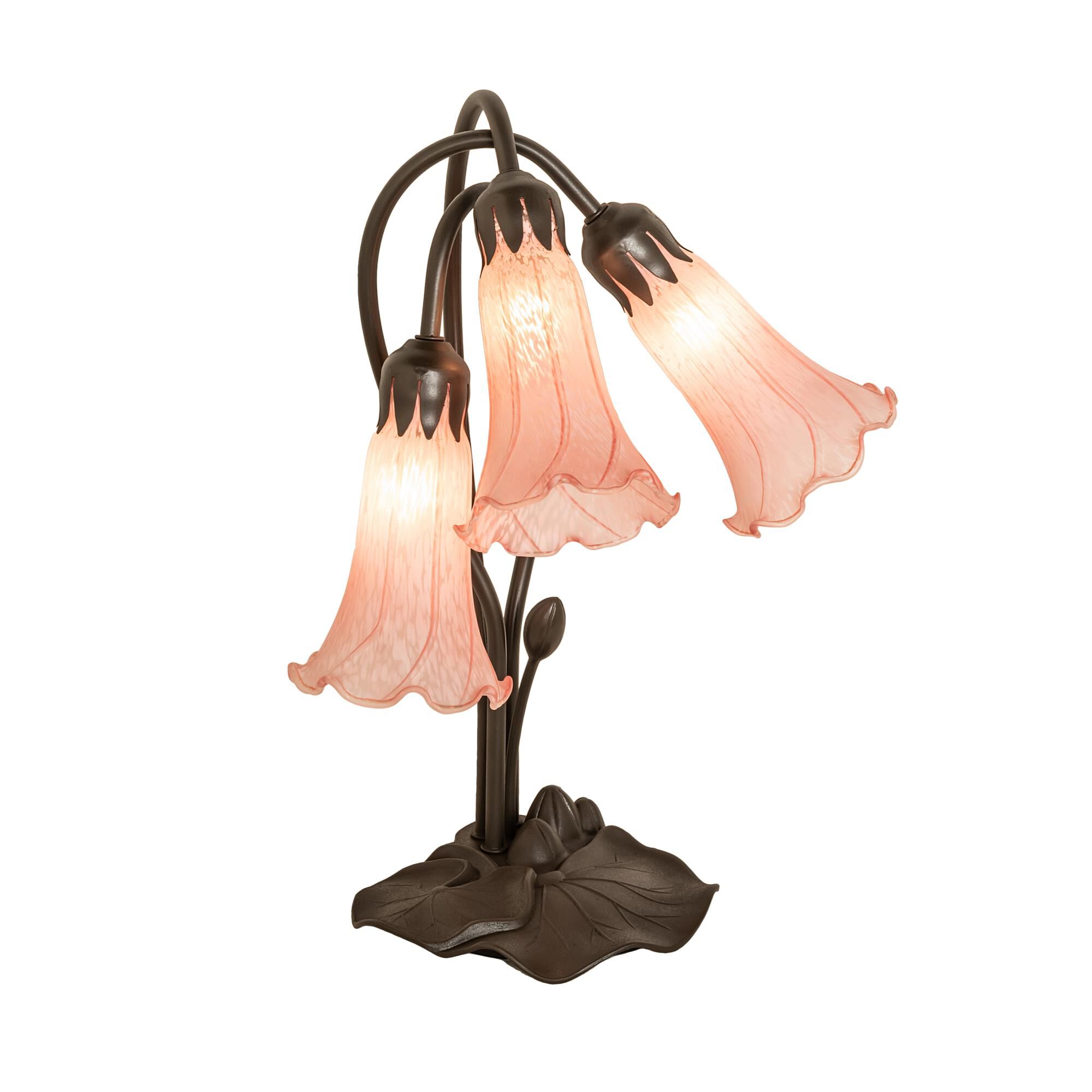 Pink 16 Inch Accent Lamp by Meyda Lighting