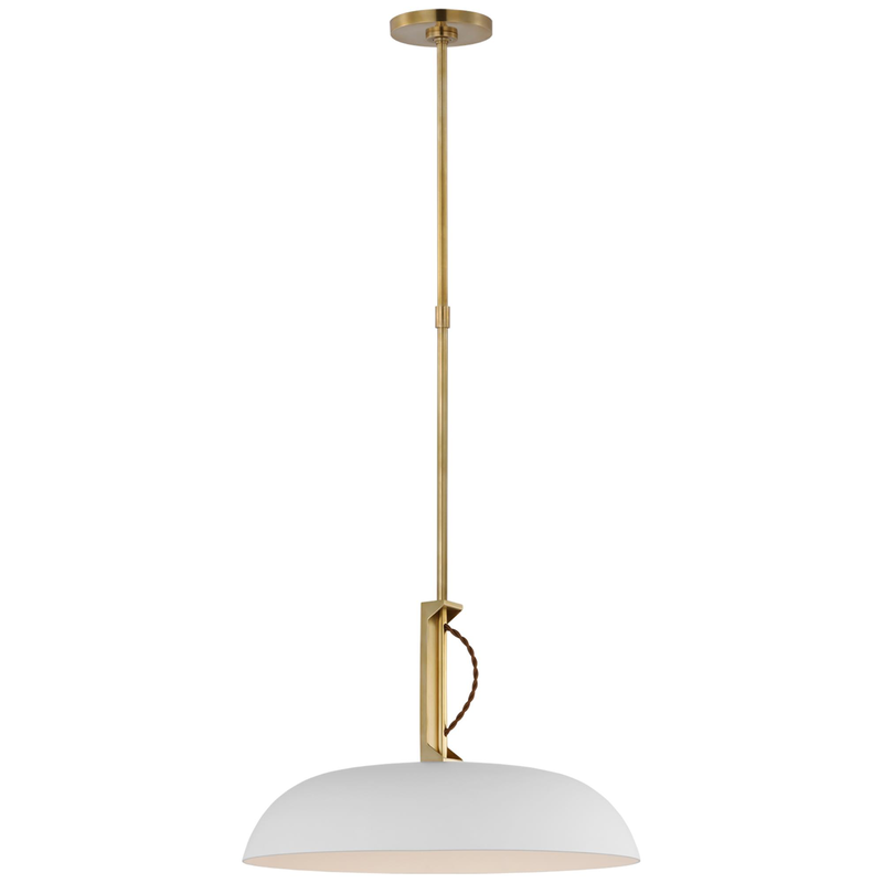Visual Comfort Signature Collection Amber Lewis Cyrus 18 Inch LED Large Pendant