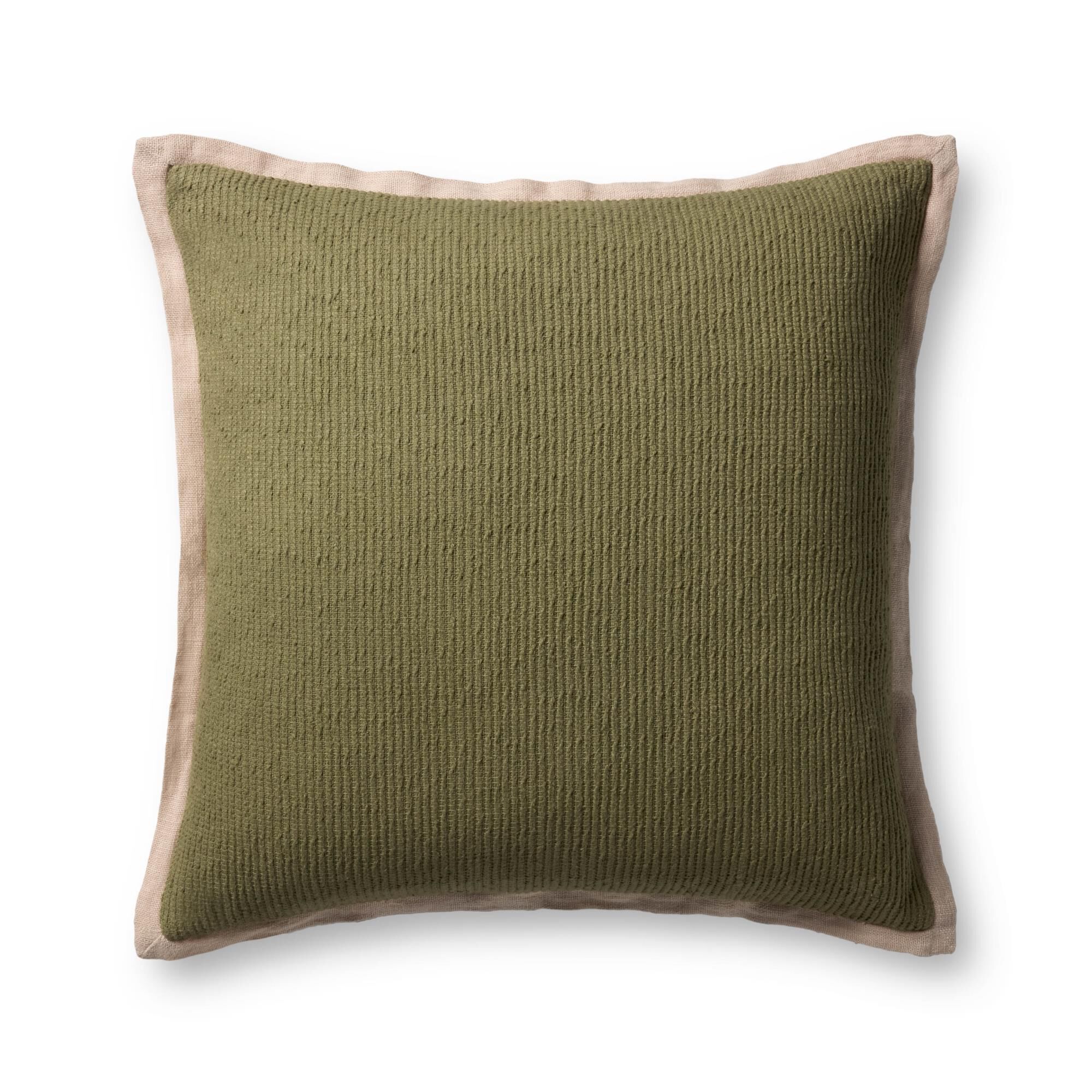 Shown in Green finish and Cover with Down Pillow accent