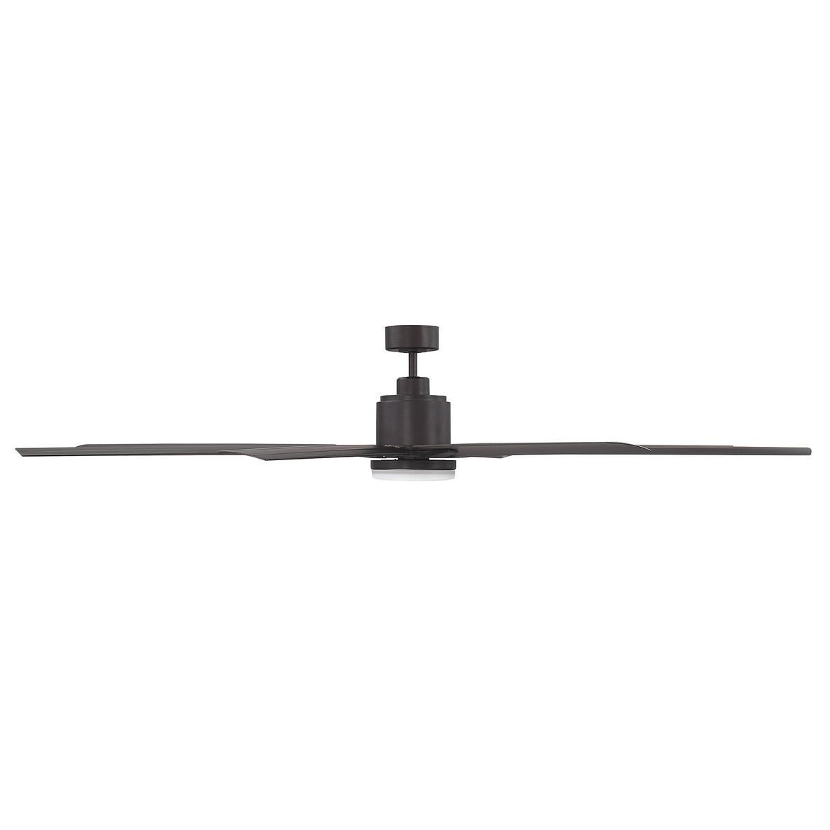 Bluffton Outdoor Rated 72 Inch Ceiling Fan by Meridian Lighting