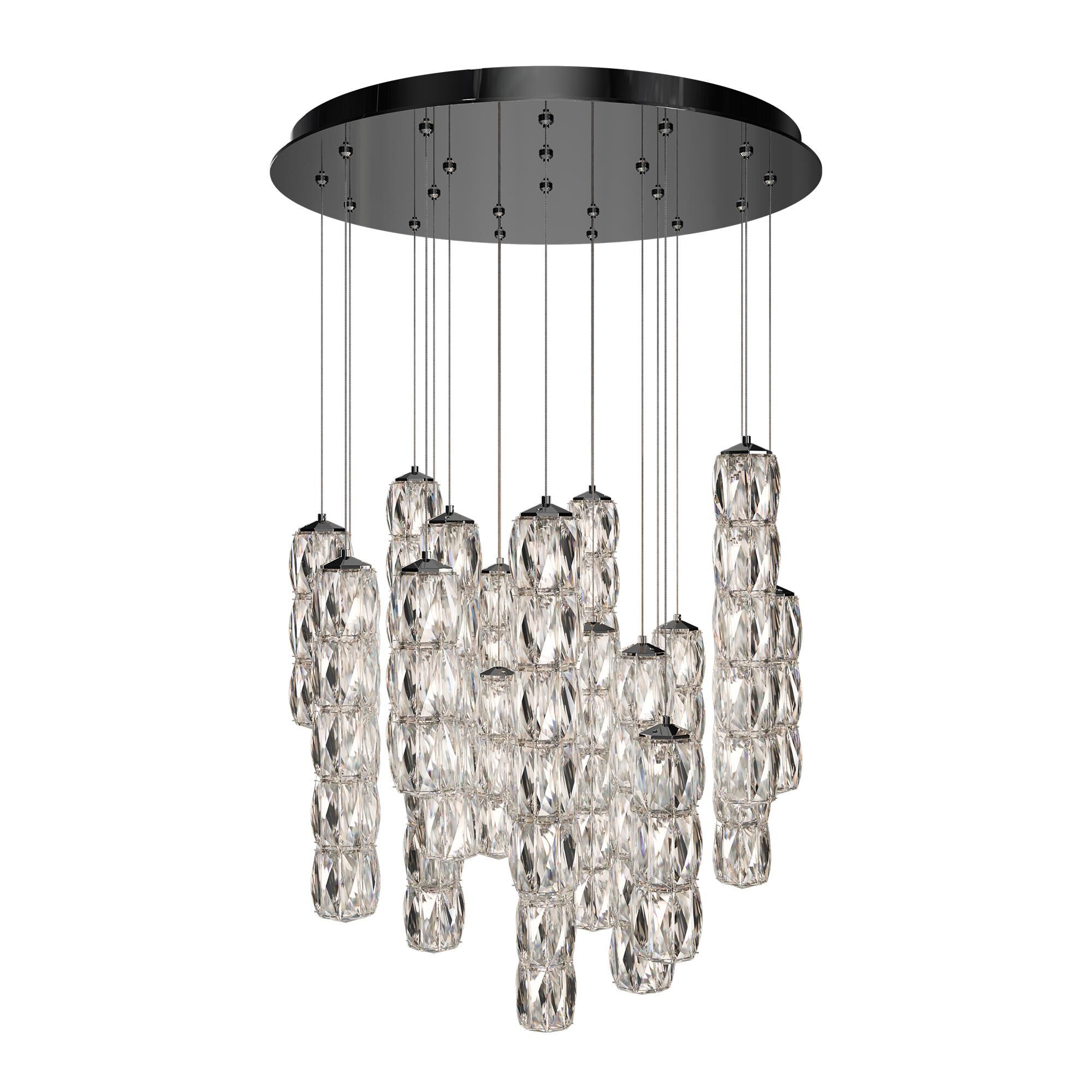 Verve 26 Inch Multi Light Pendant by Schonbek