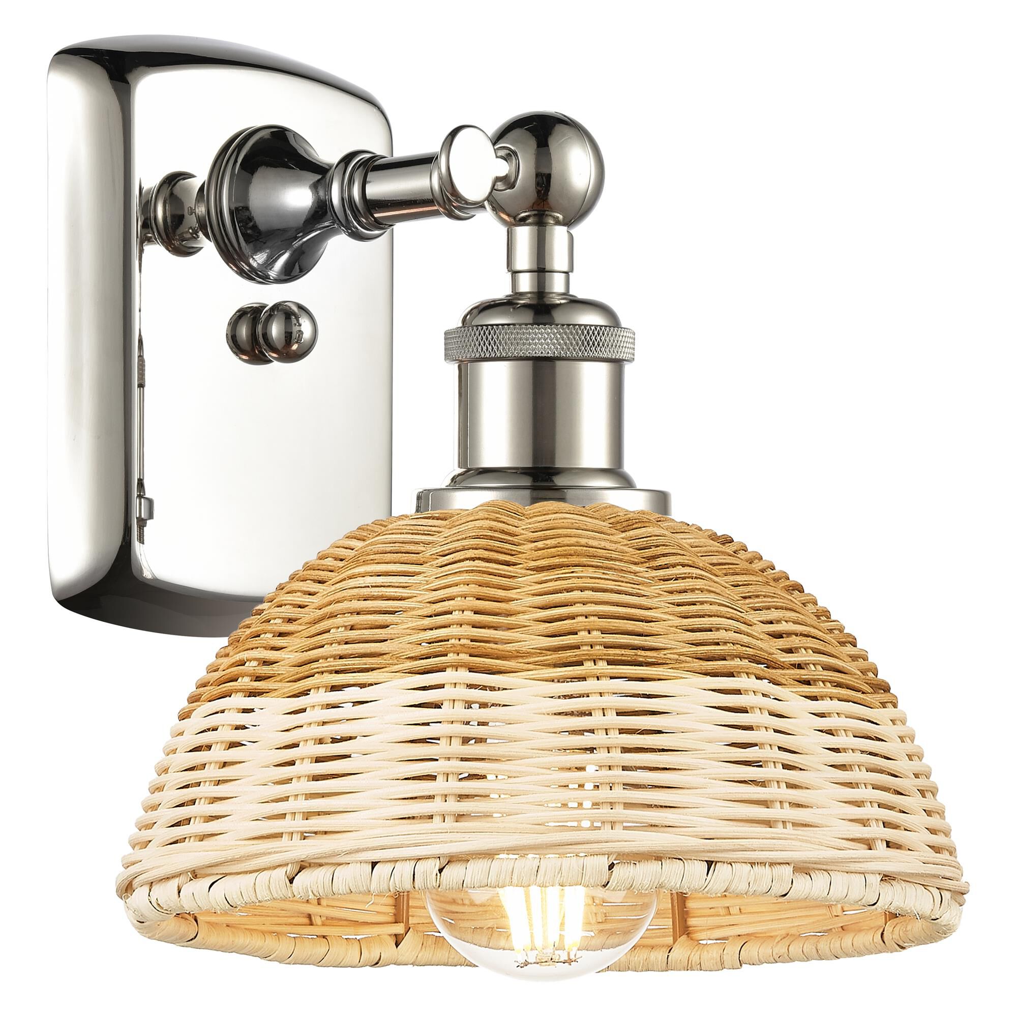 Bruno Marashlian Bristol Natural II 8 Inch Wall Sconce by Innovations Lighting
