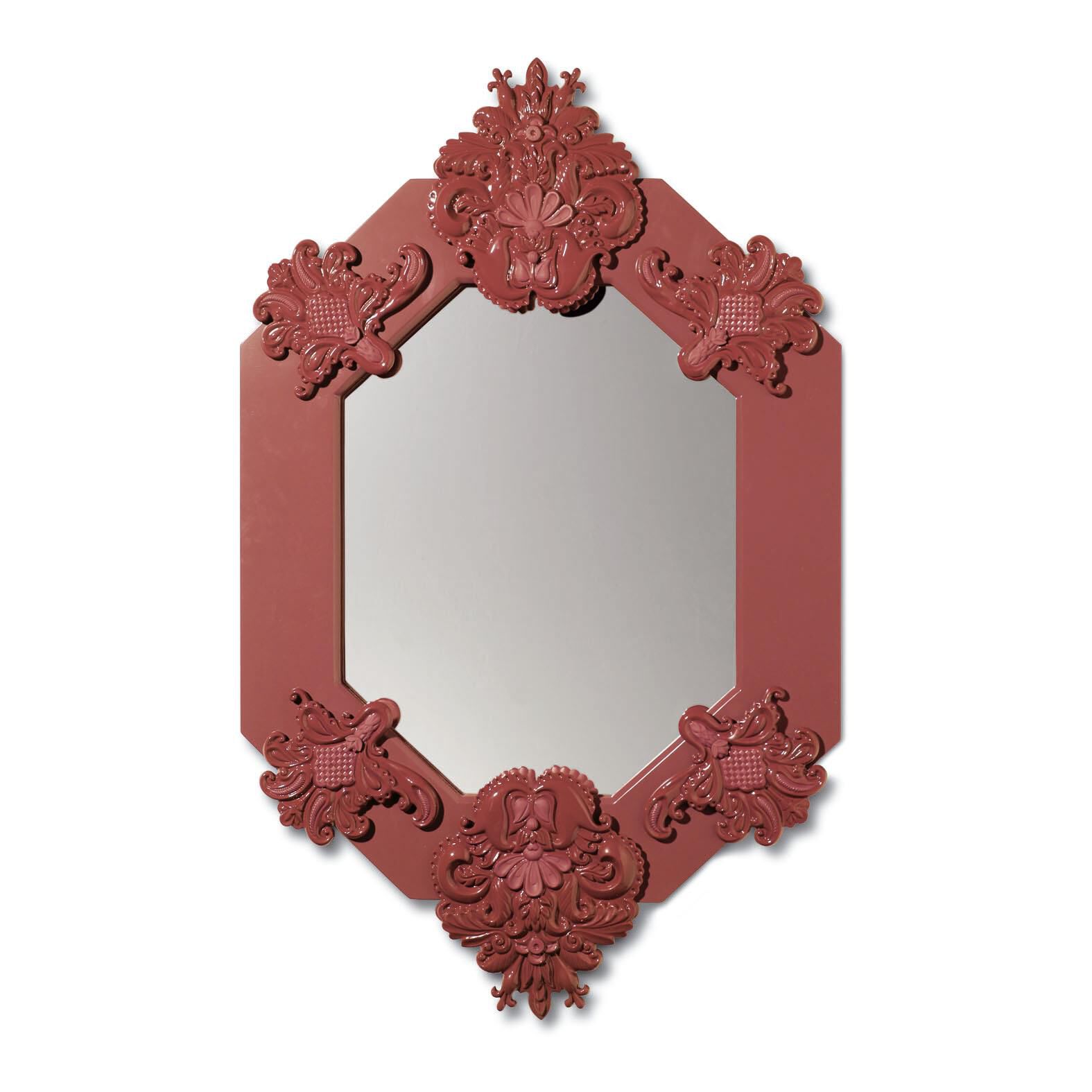 Eight Sided Decorative Mirrors by Lladro