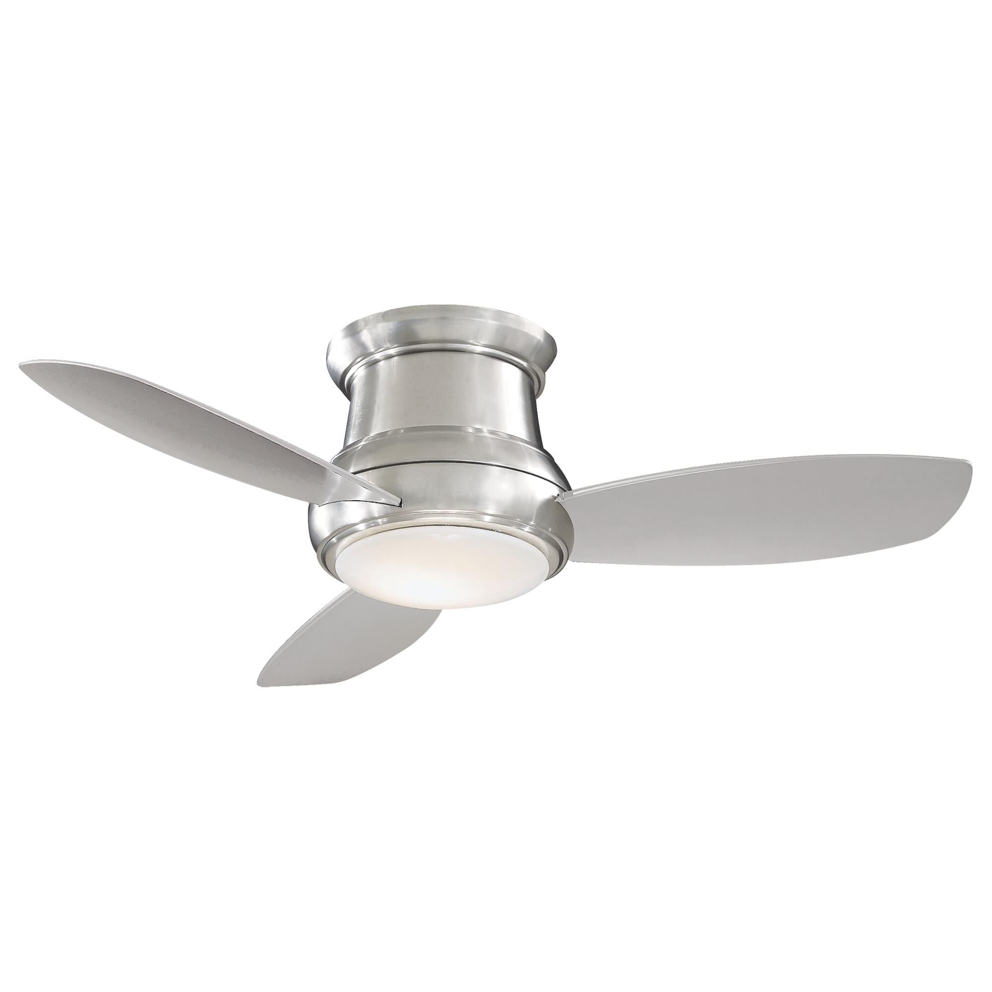 Concept 44 Inch Flush Mount Fan with Light Kit,