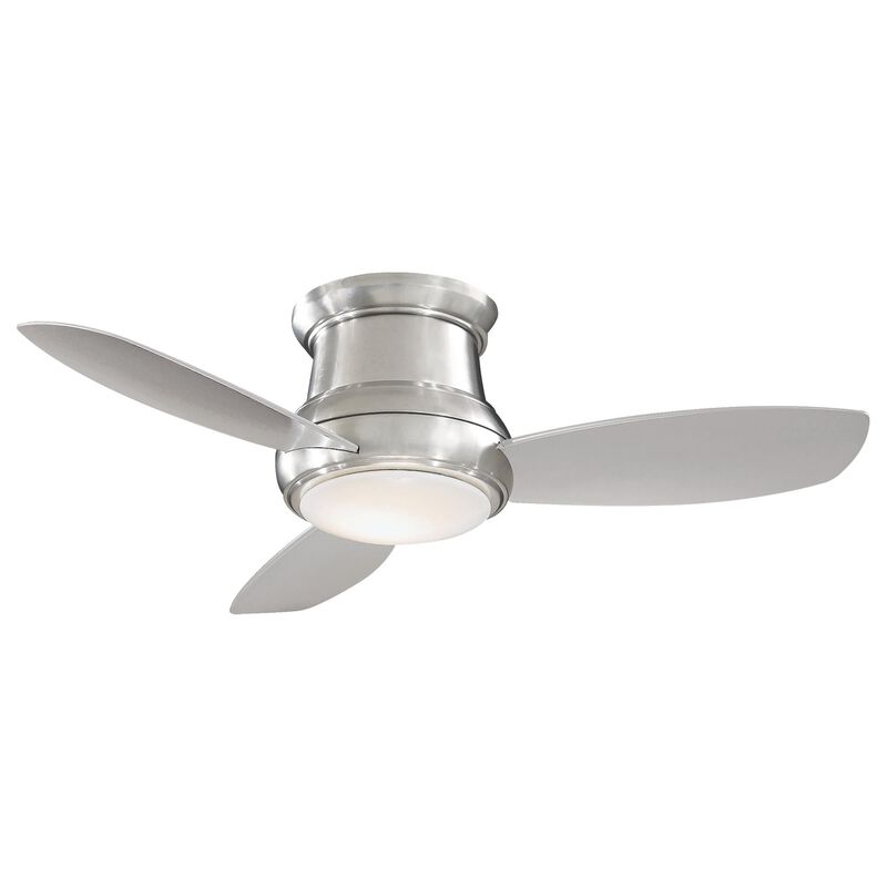 Concept 44 Inch Flush Mount Fan with Light Kit by Minka Aire