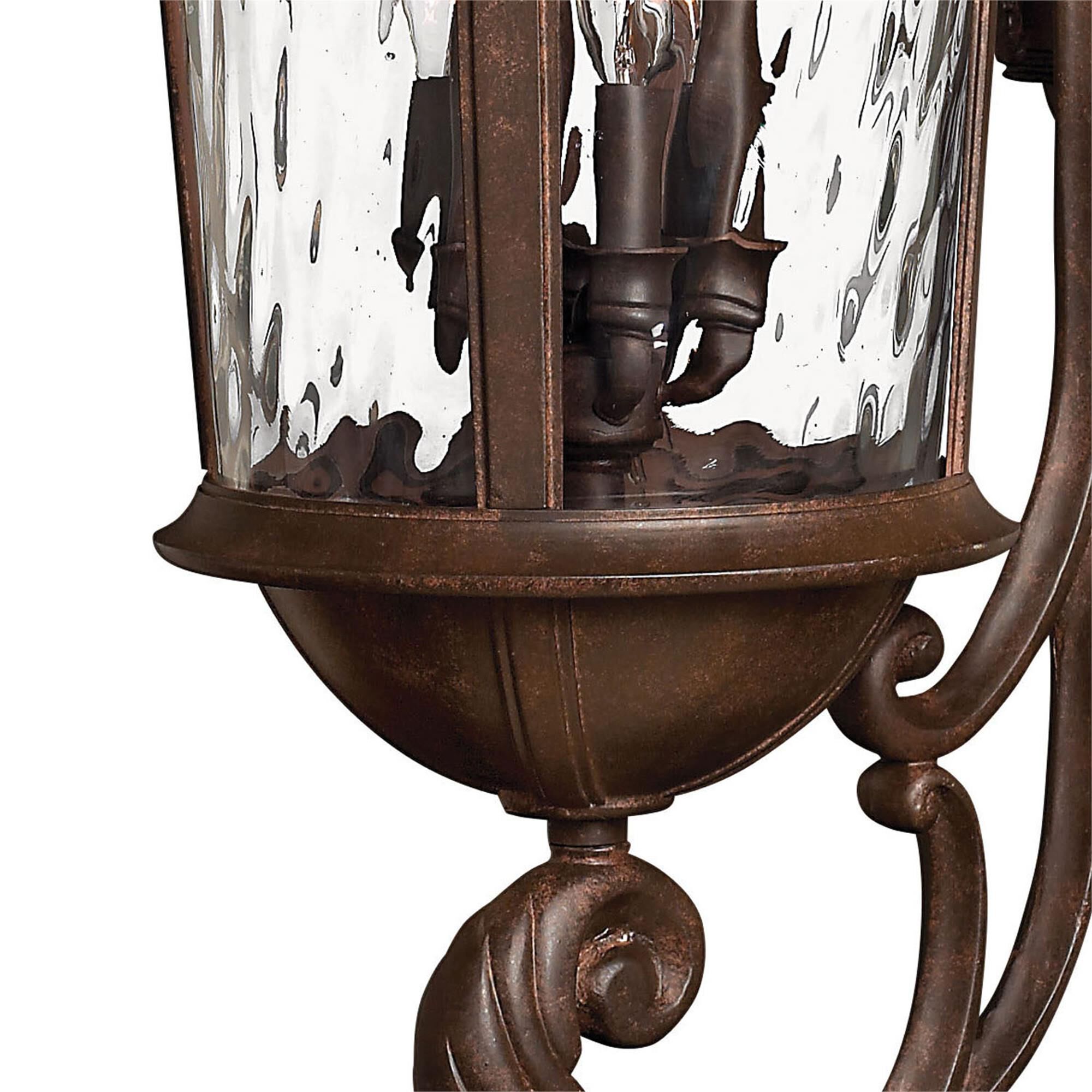 Shown in River Rock finish and Clear Water glass