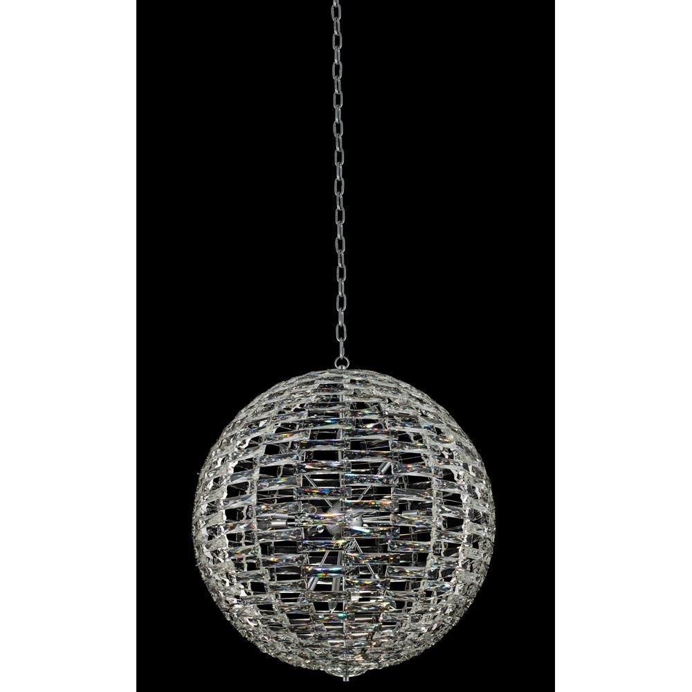 Shown in Polished Chrome finish and Firenze crystal