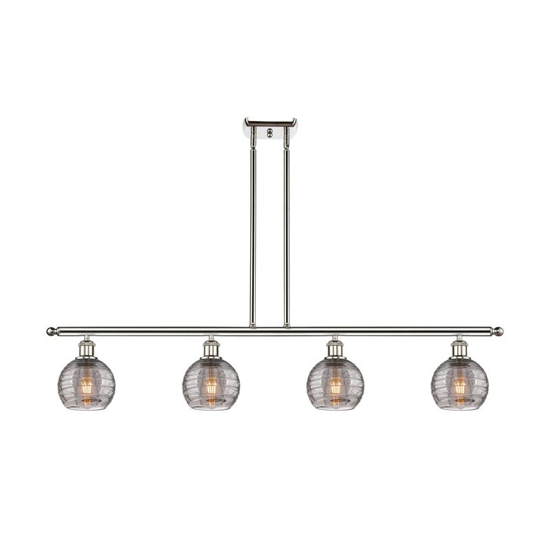 Bruno Marashlian Athens Deco Swirl 48 Inch Linear Suspension Light by Innovations Lighting