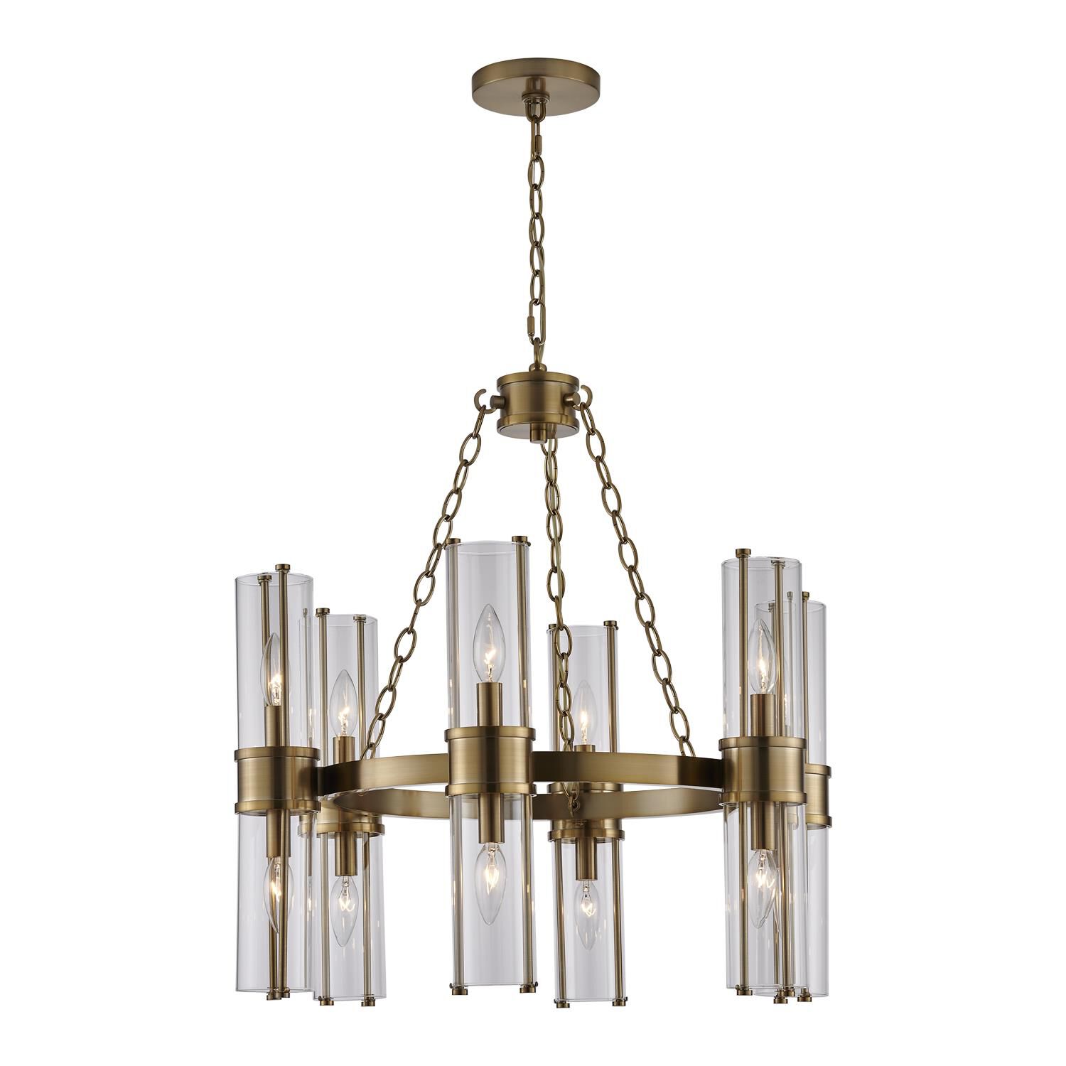 Duet 26 Inch Large Pendant by Kalco Lighting