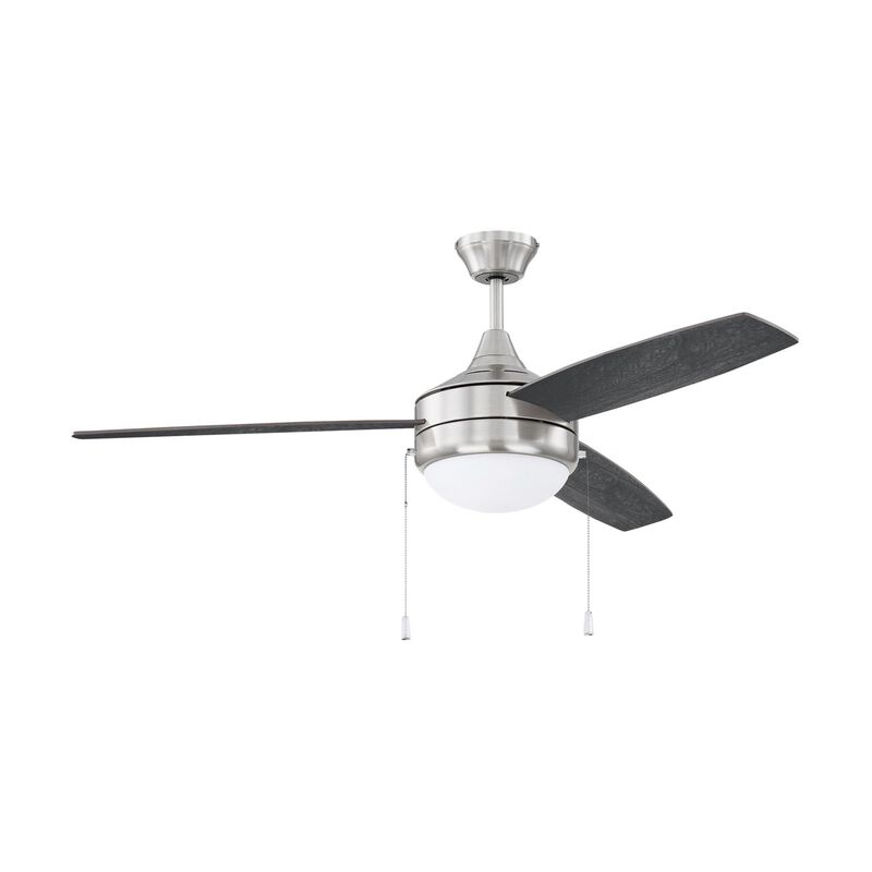 Phaze 52 Inch 3 Blade Ceiling Fan with Light Kit by Craftmade