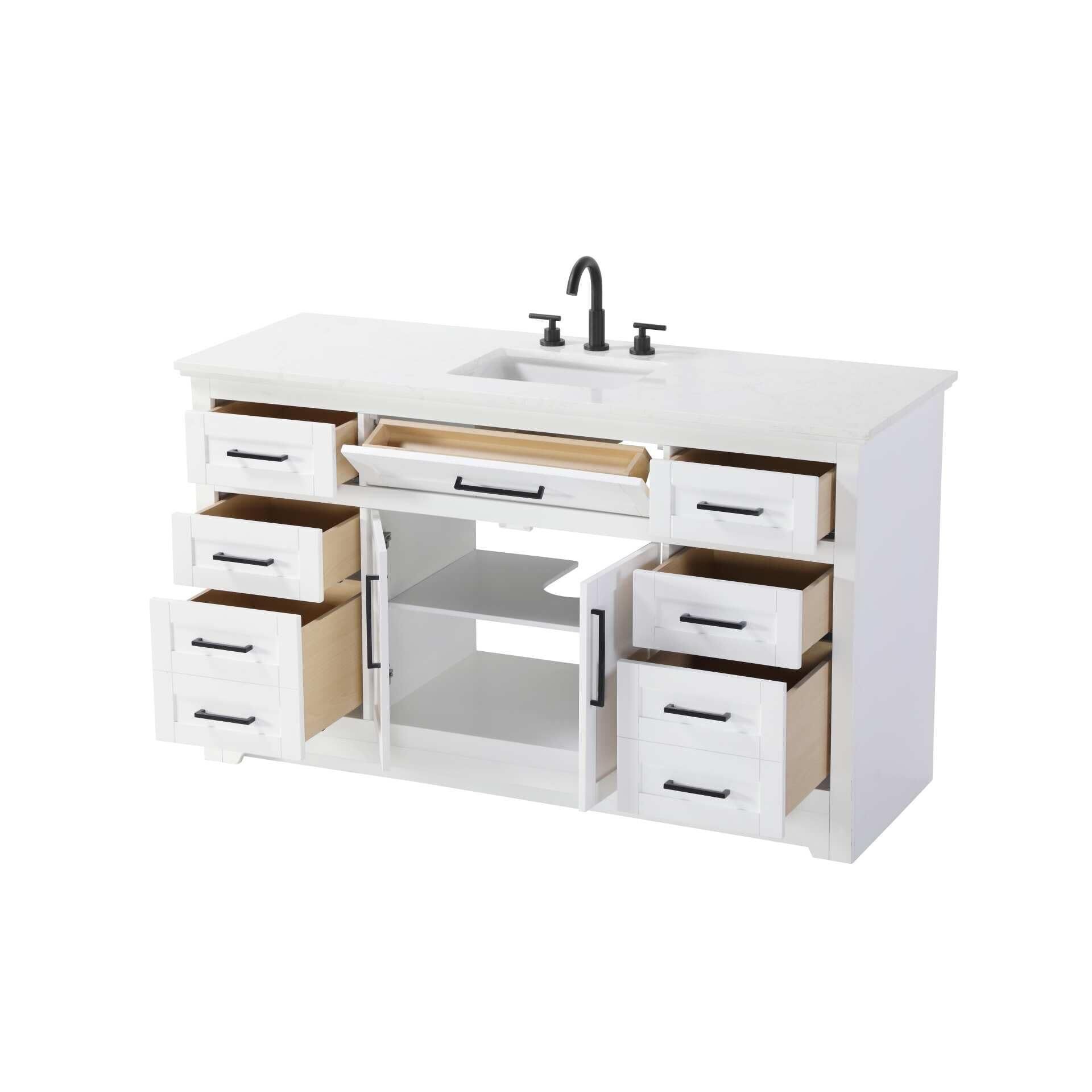 Remington 60 Inch Bath Vanity by Elegant Decor