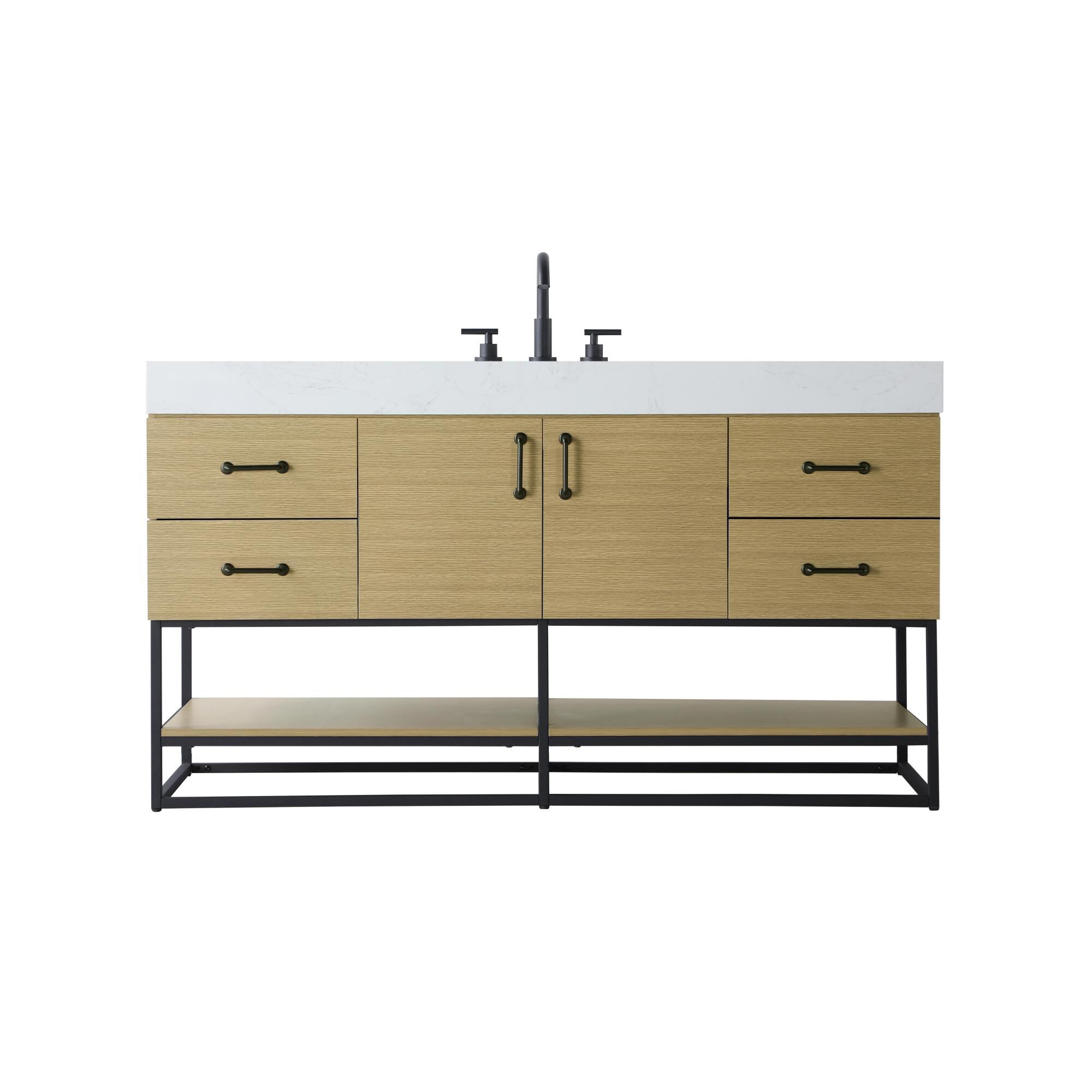 Caroline 60 Inch Bath Vanity by Elegant Dcor