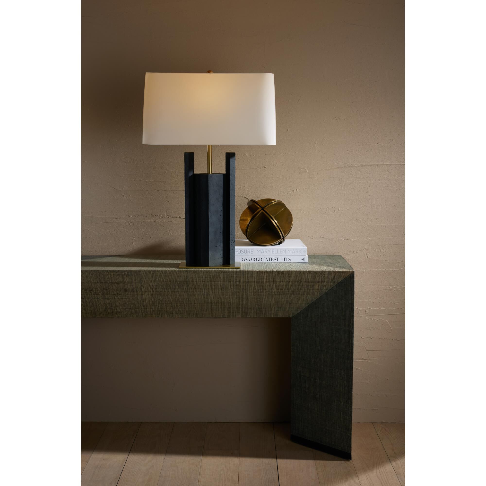 Shown in Charcoal finish and Microfiber shade