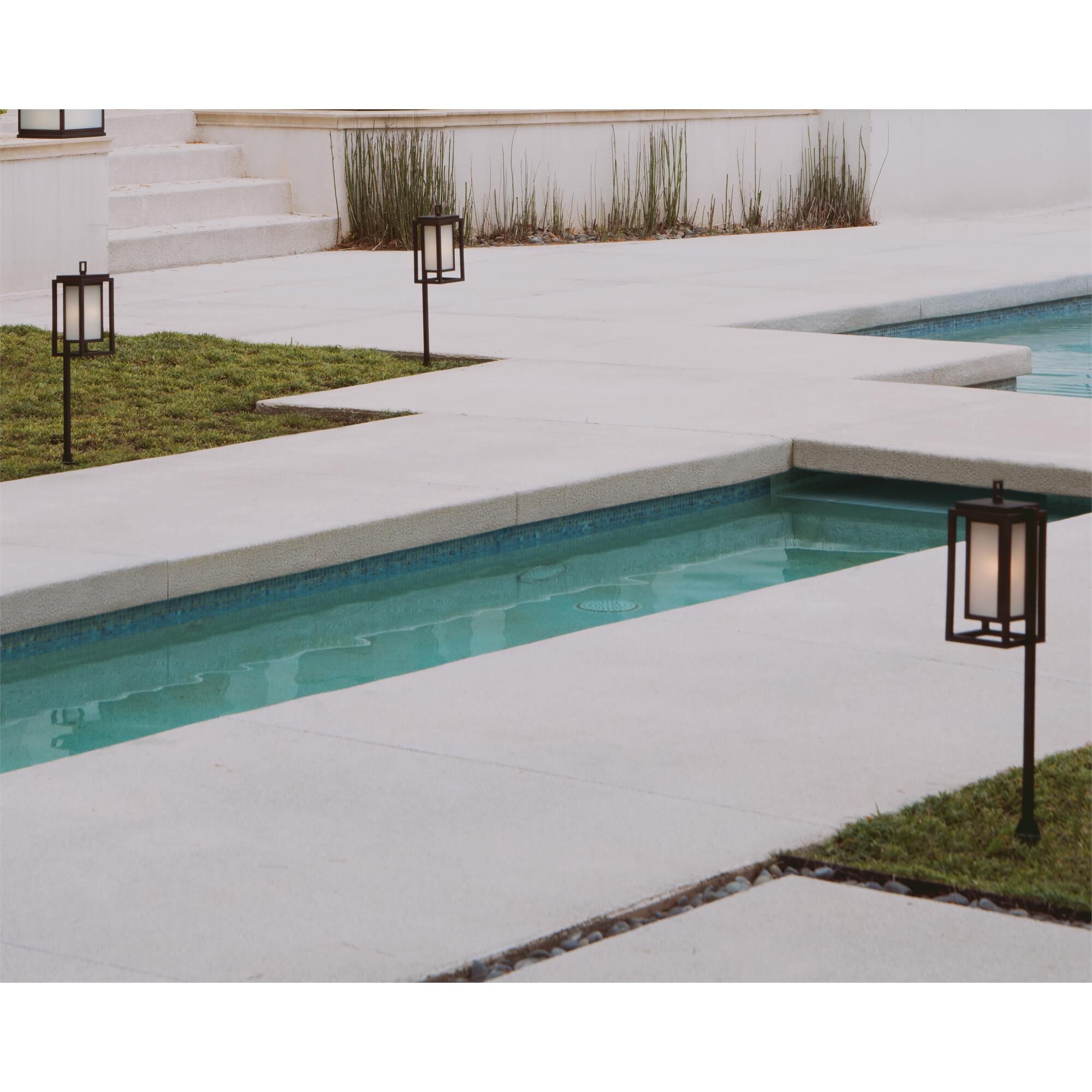 Shown in Black finish and Etched glass