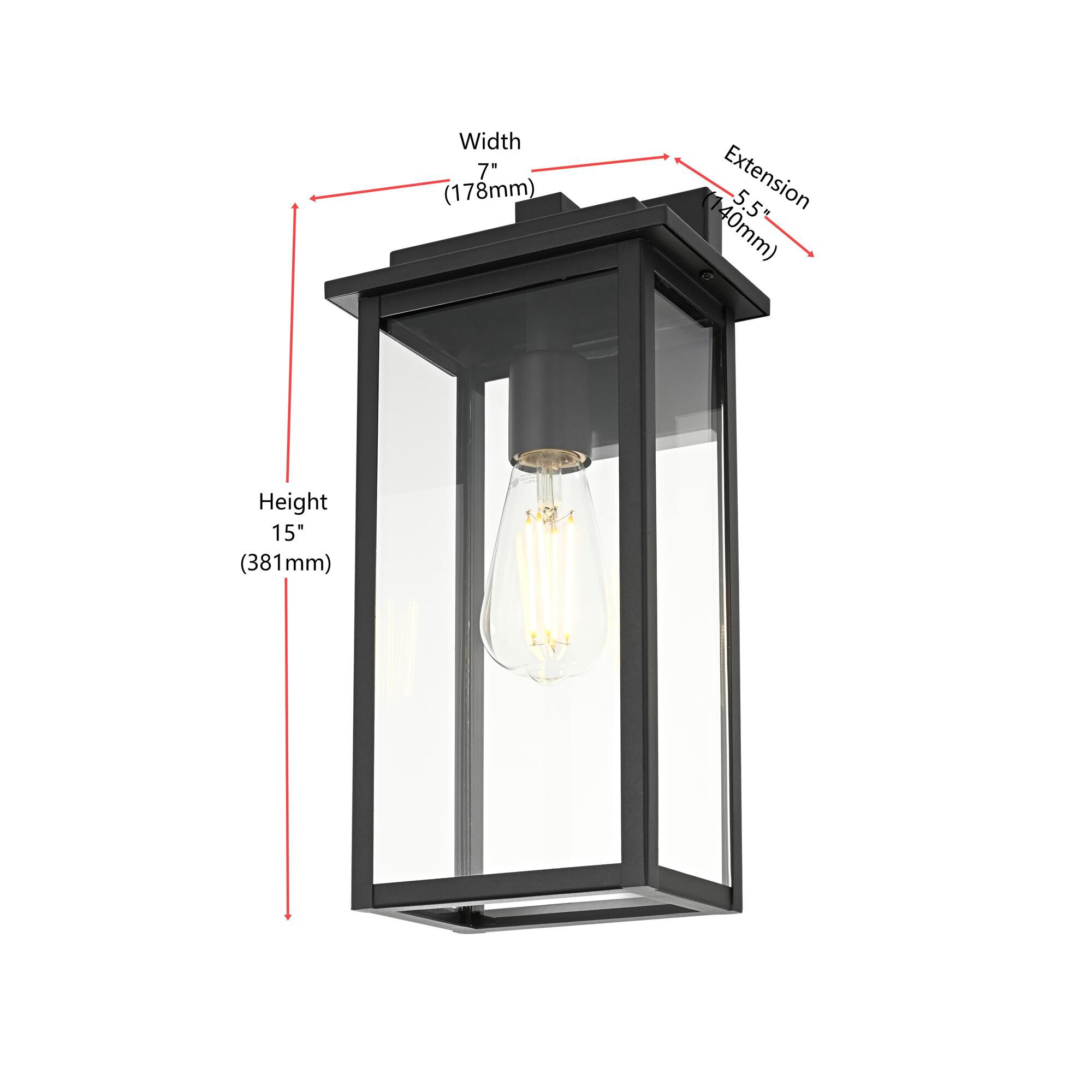 Shown in Black finish