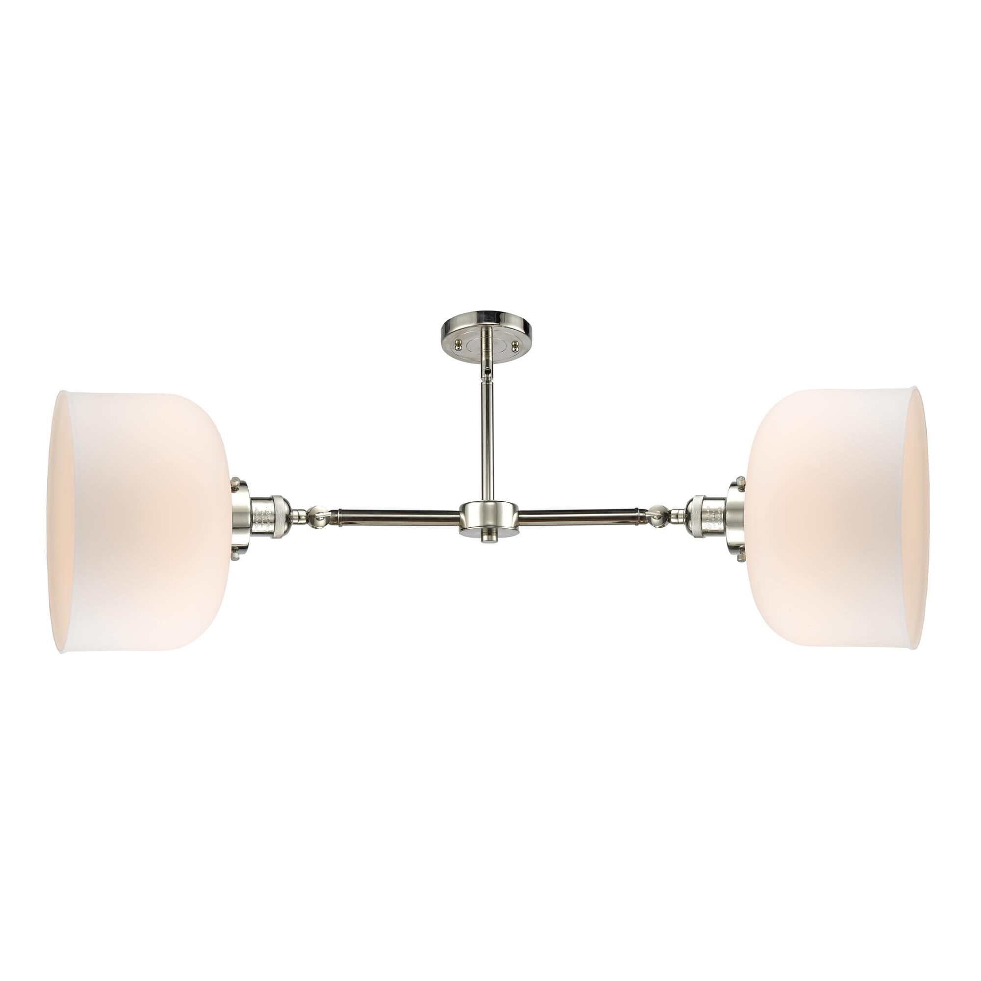 Bruno Marashlian X-Large Bell 21 Inch 2 Light Mini Chandelier by Innovations Lighting