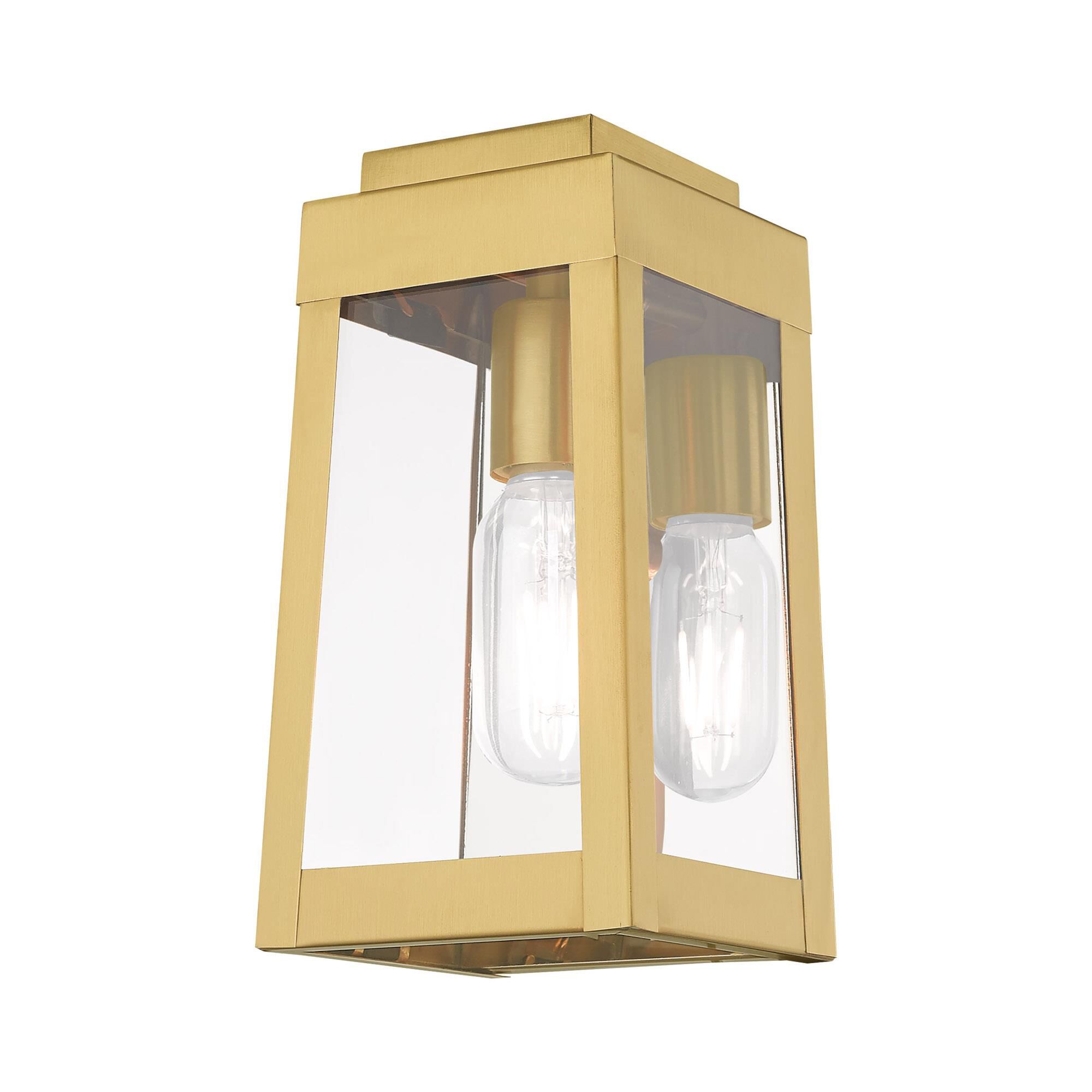 Oslo 9 Inch Tall 1 Light Outdoor Wall Light by Livex Lighting