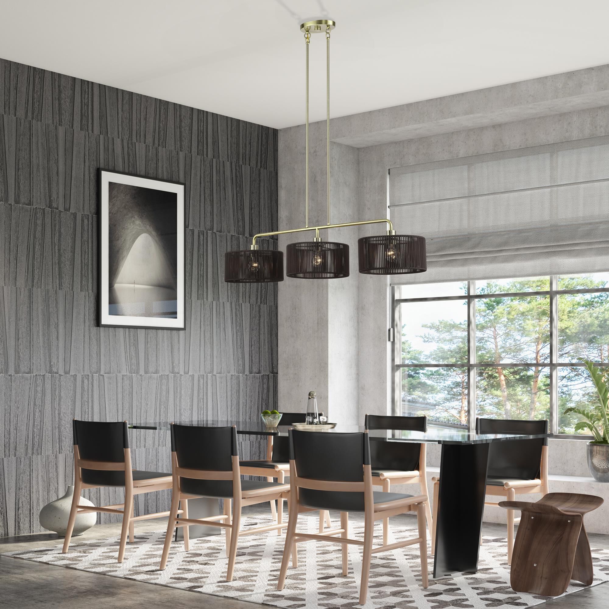 Acordia 46 Inch Linear Suspension Light by Livex Lighting