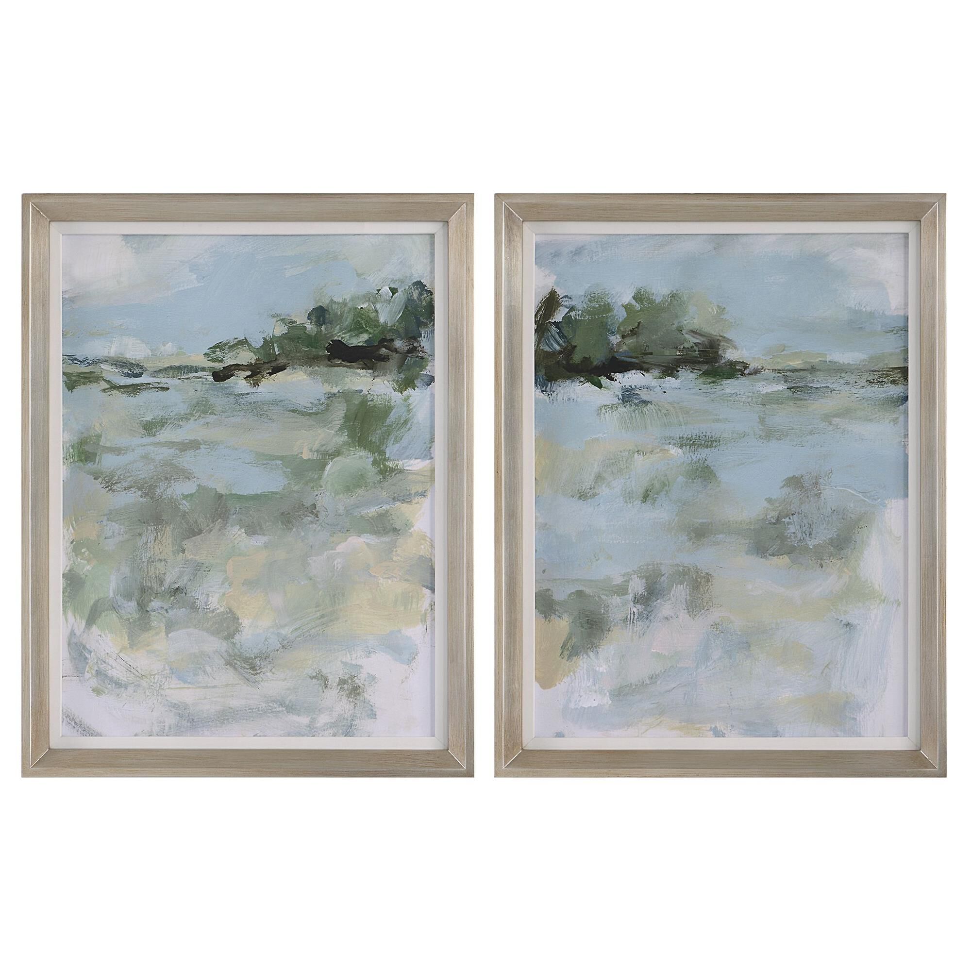 Far Away View Framed Prints, S/2 Print by Uttermost