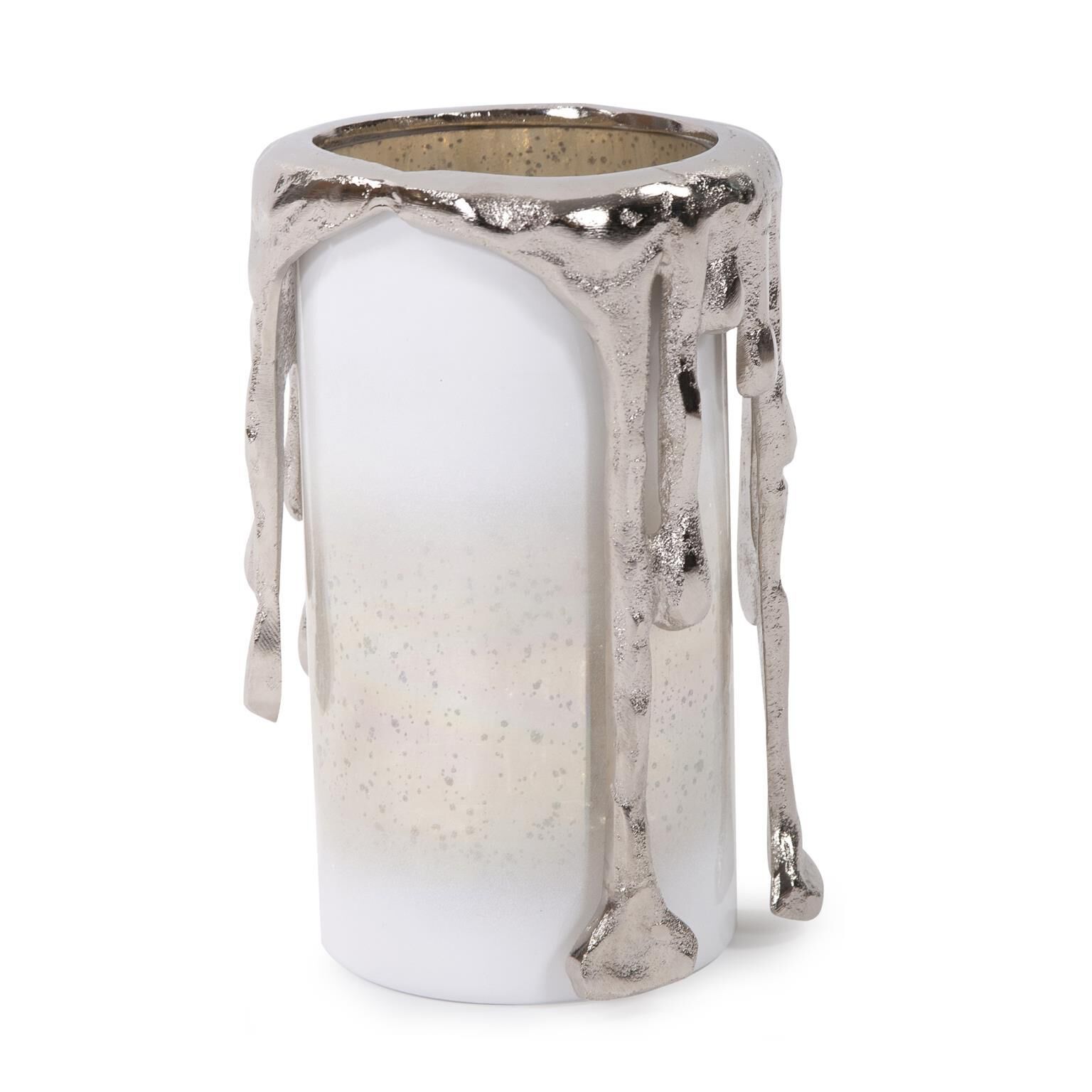 The Arctic Glacier Candle Holder by Howard Elliott Collection
