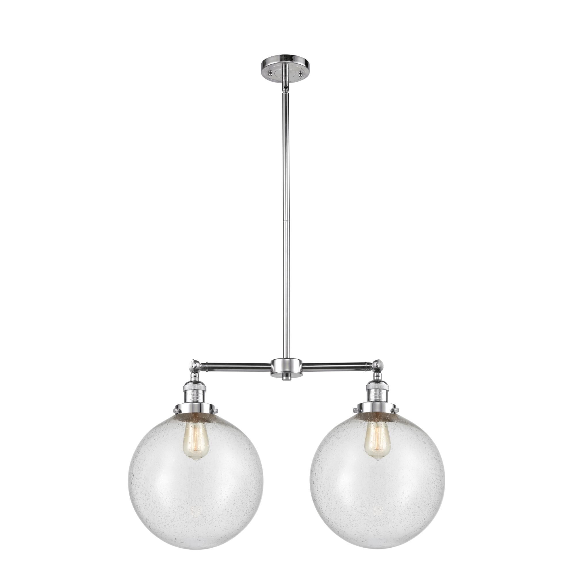 Bruno Marashlian XX-Large Beacon 27 Inch 2 Light Linear Suspension Light by Innovations Lighting