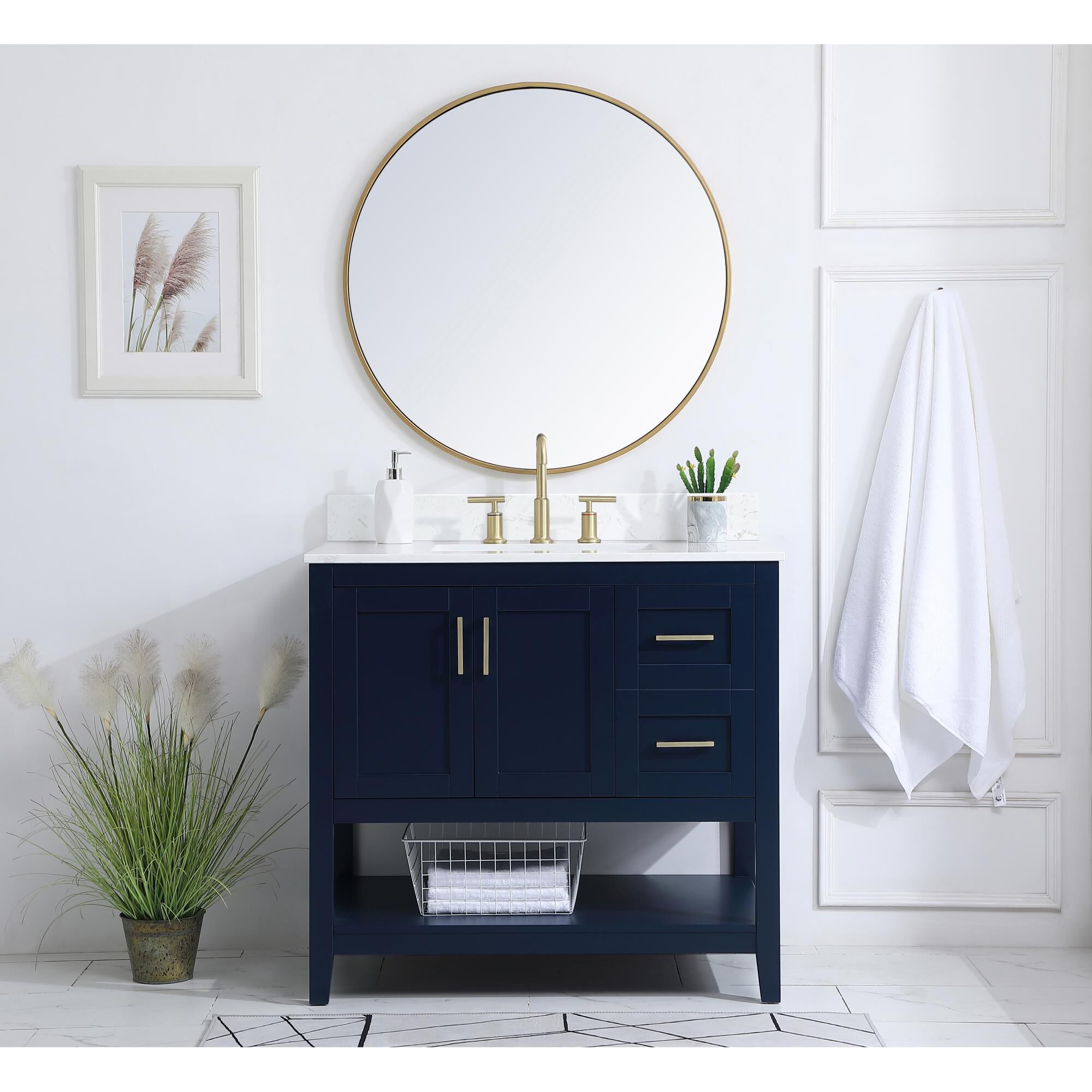 Aubrey Bath Vanity by Elegant Decor