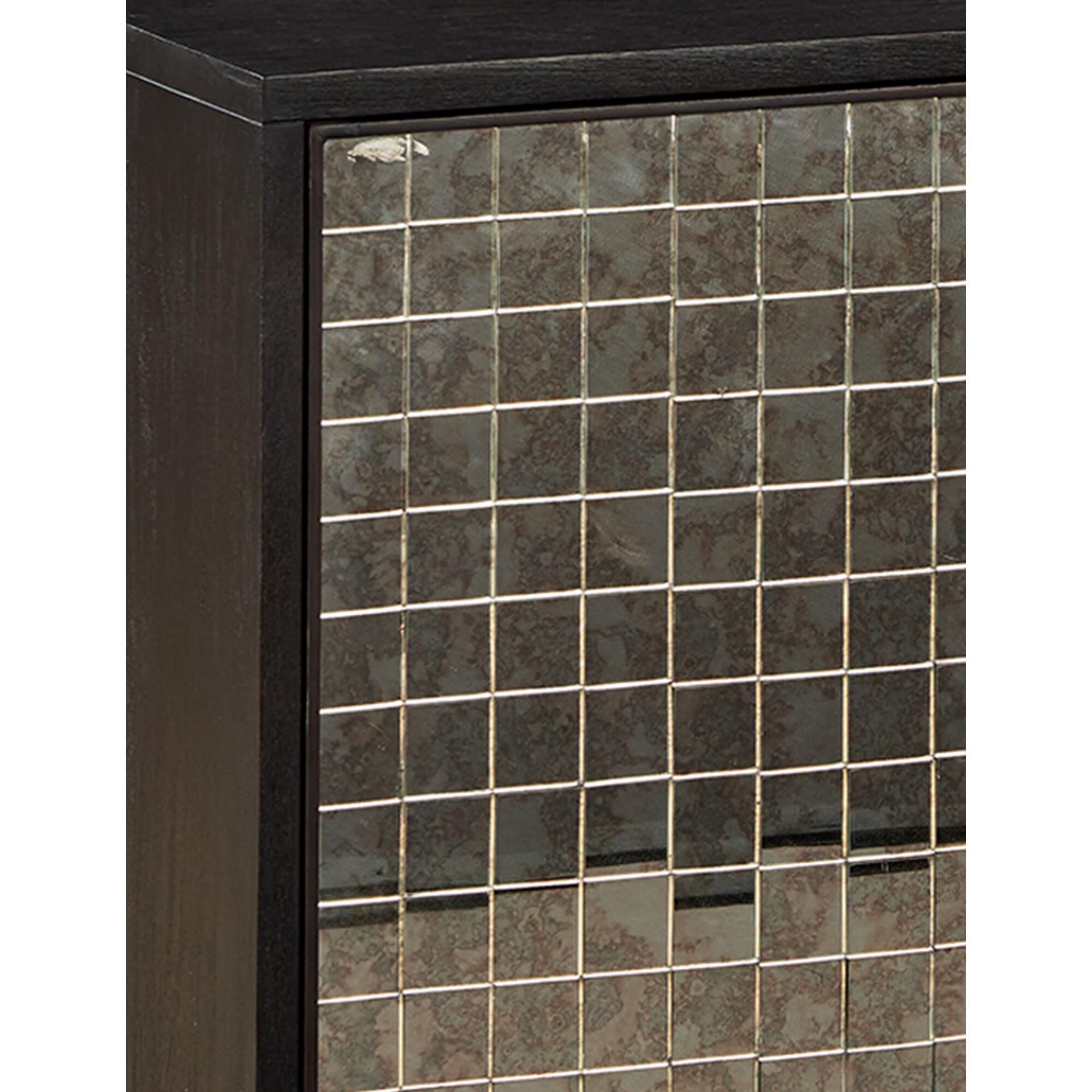 Shown in Ebony and Antique Mirror finish