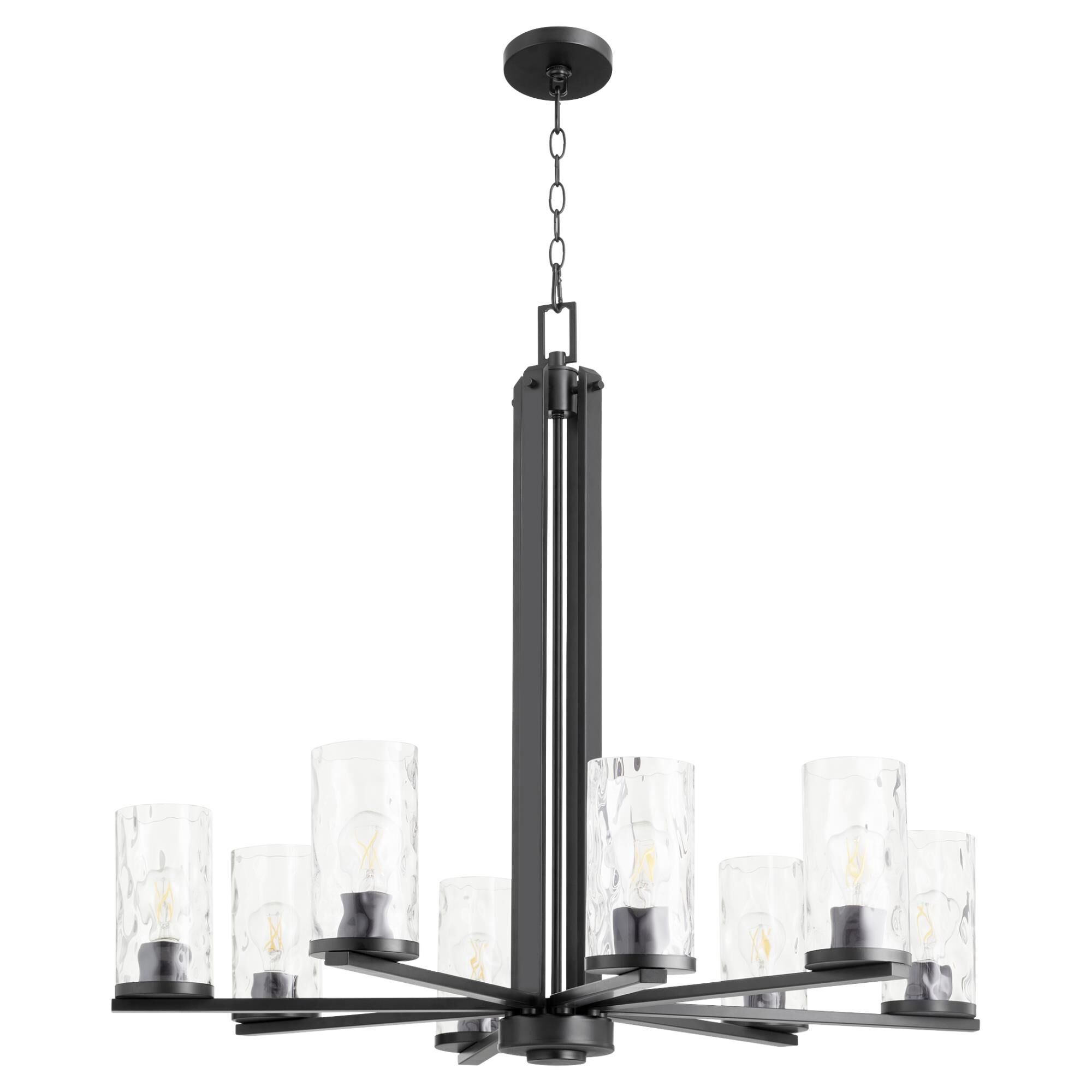 Steinway 36 Inch 8 Light Chandelier by Quorum International