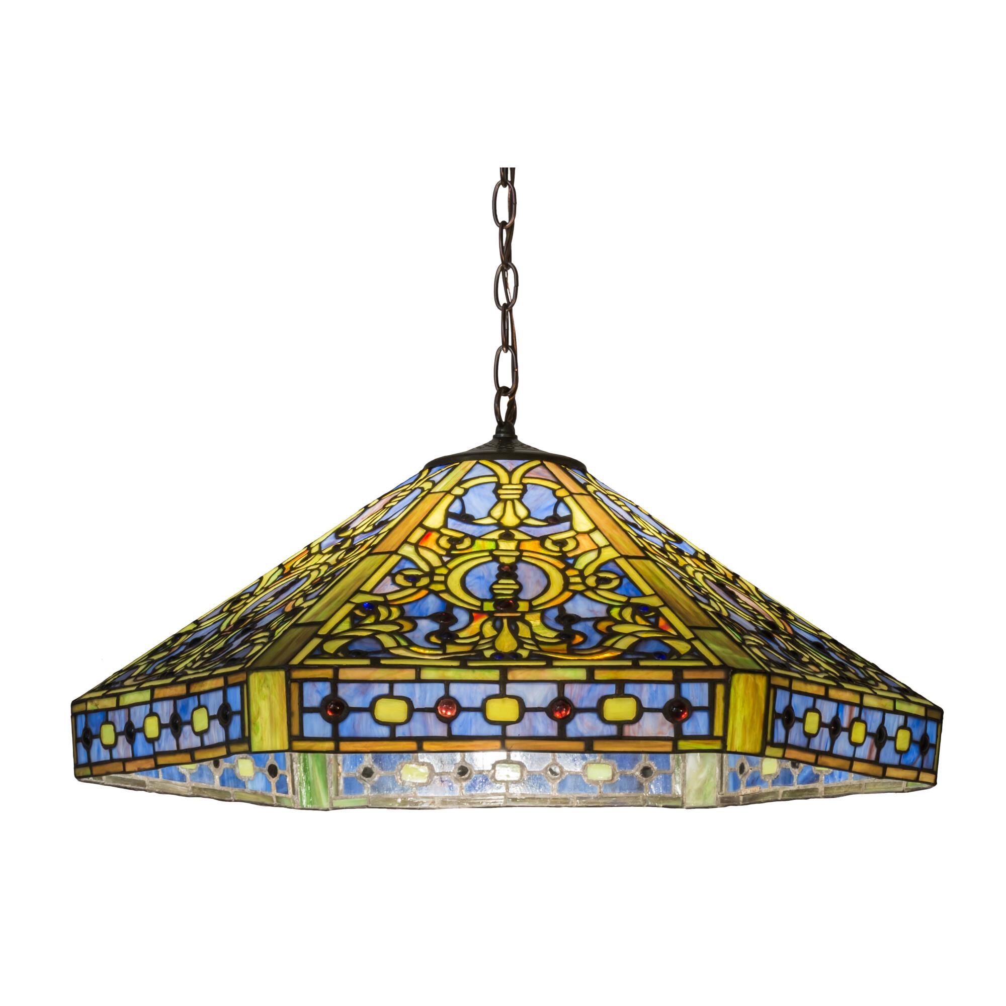 Tiffany Elizabethan 25 Inch Large Pendant by Meyda Lighting