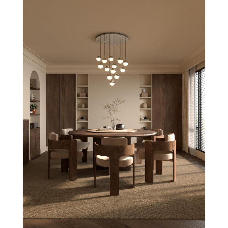 Pluto 24 Inch Multi Light Pendant by Kuzco Lighting