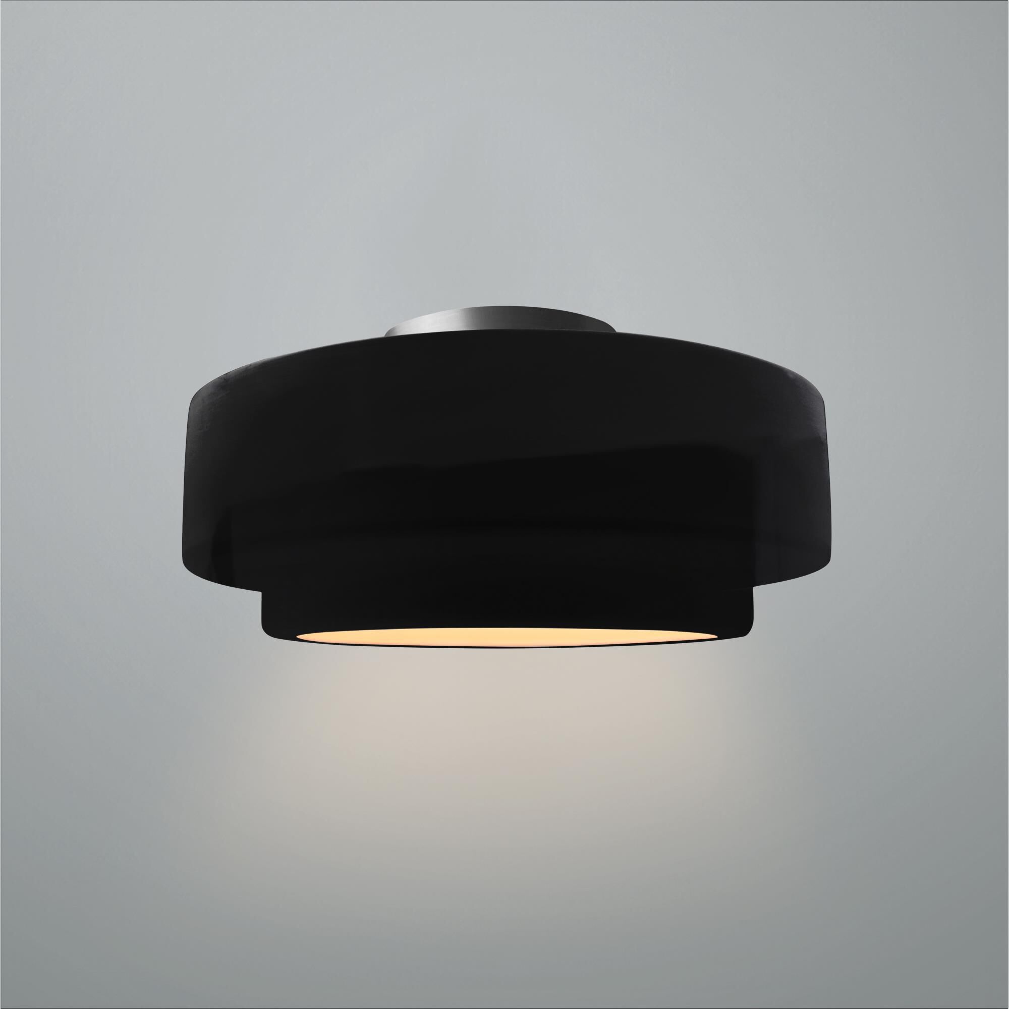 Tier 12 Inch Semi Flush Mount by Justice Design Group