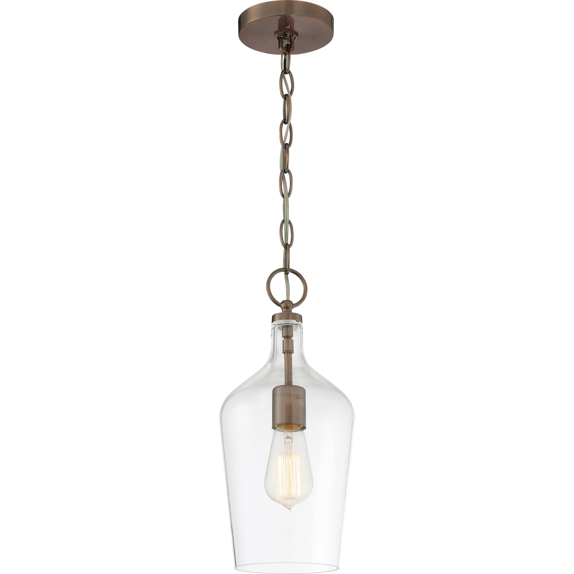 Hartley 6 Inch Mini Pendant by Nuvo Lighting