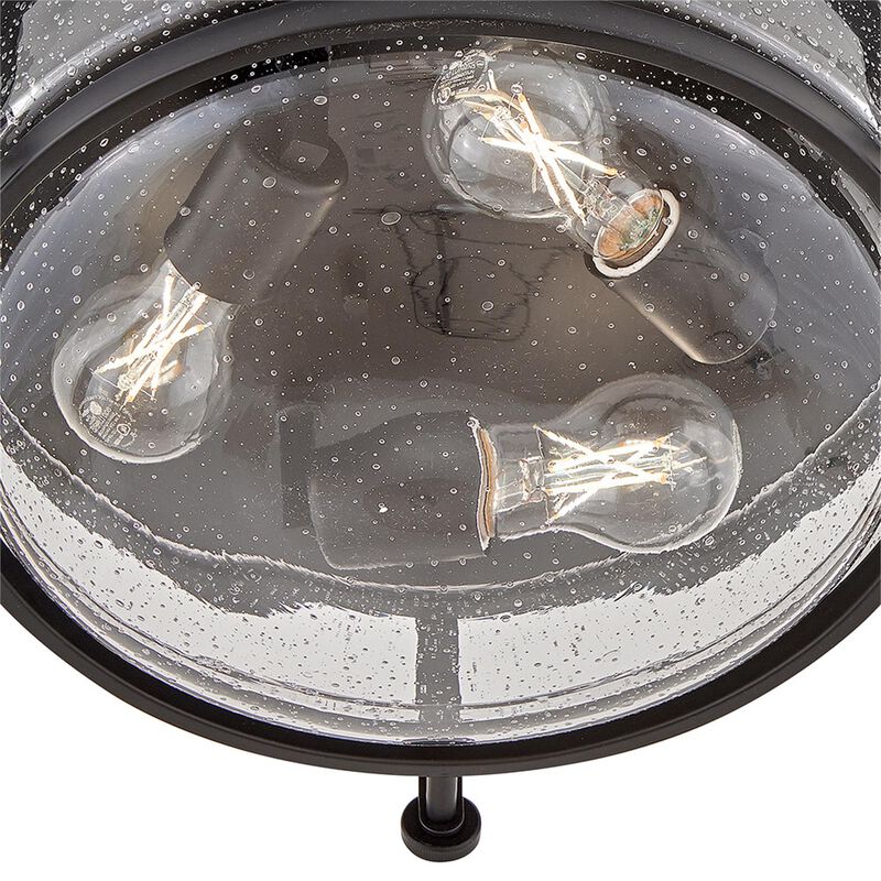 Harper 16 Inch 3 Light Flush Mount by Hinkley