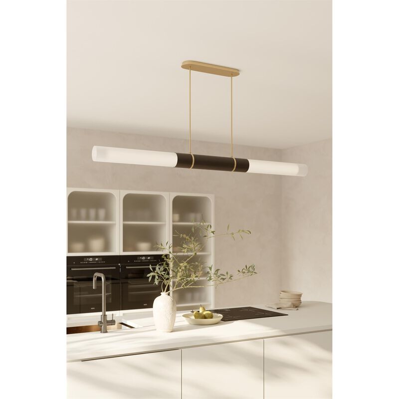 Linthor 64 Inch Linear Suspension Light by Minka Lavery