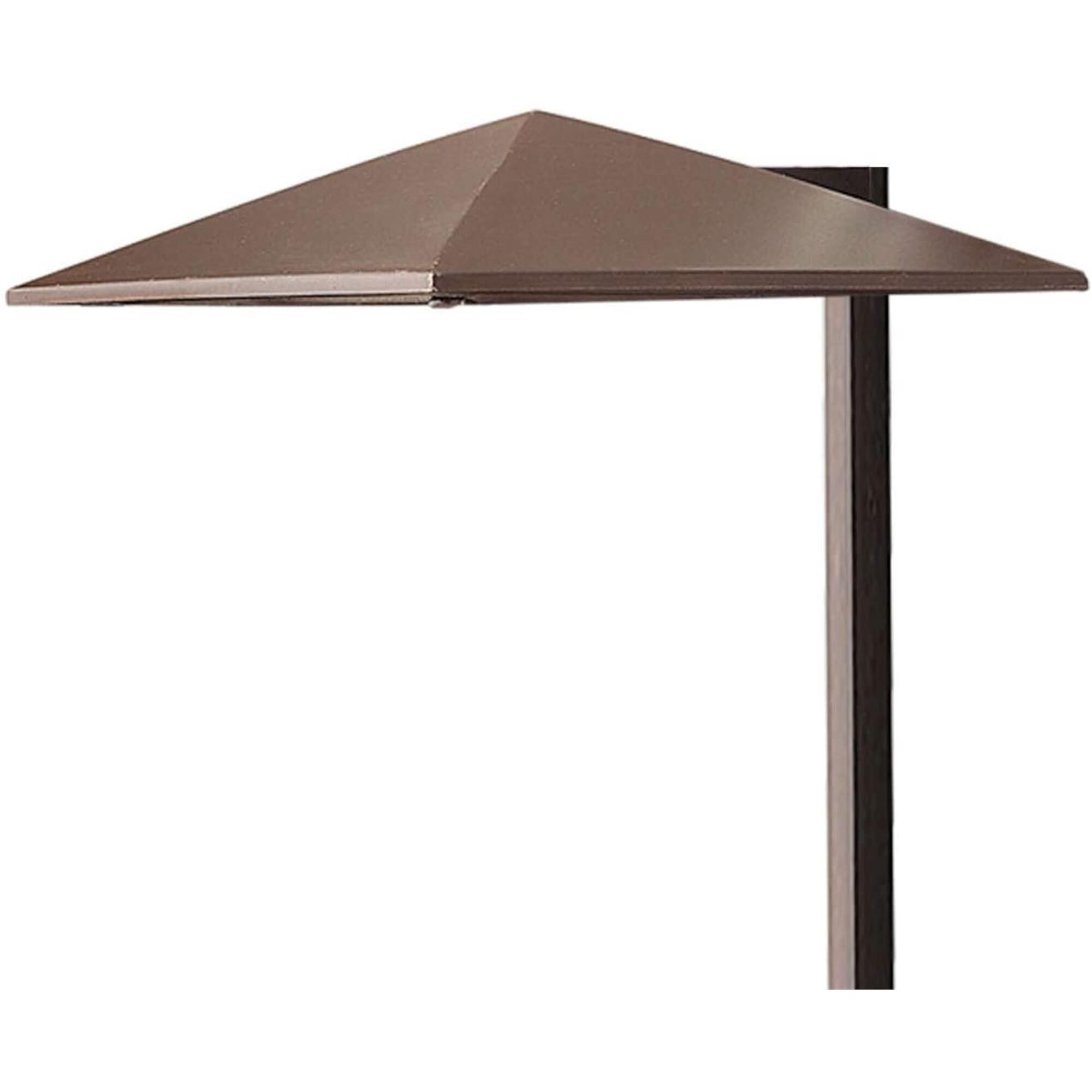 Shown in Anchor Bronze finish and Etched glass