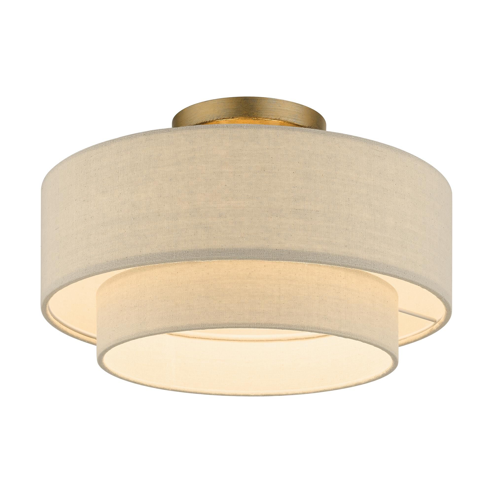 Bellingham 15 Inch 3 Light Semi Flush Mount | Capitol Lighting 1800lighting.com