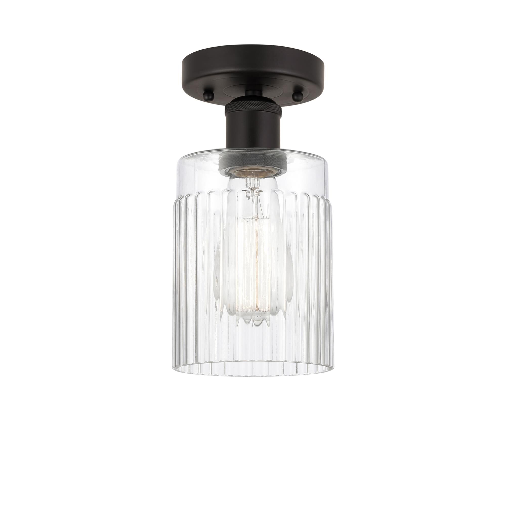 Bruno Marashlian Hadley 4 Inch 1 Light Semi Flush Mount by Innovations Lighting