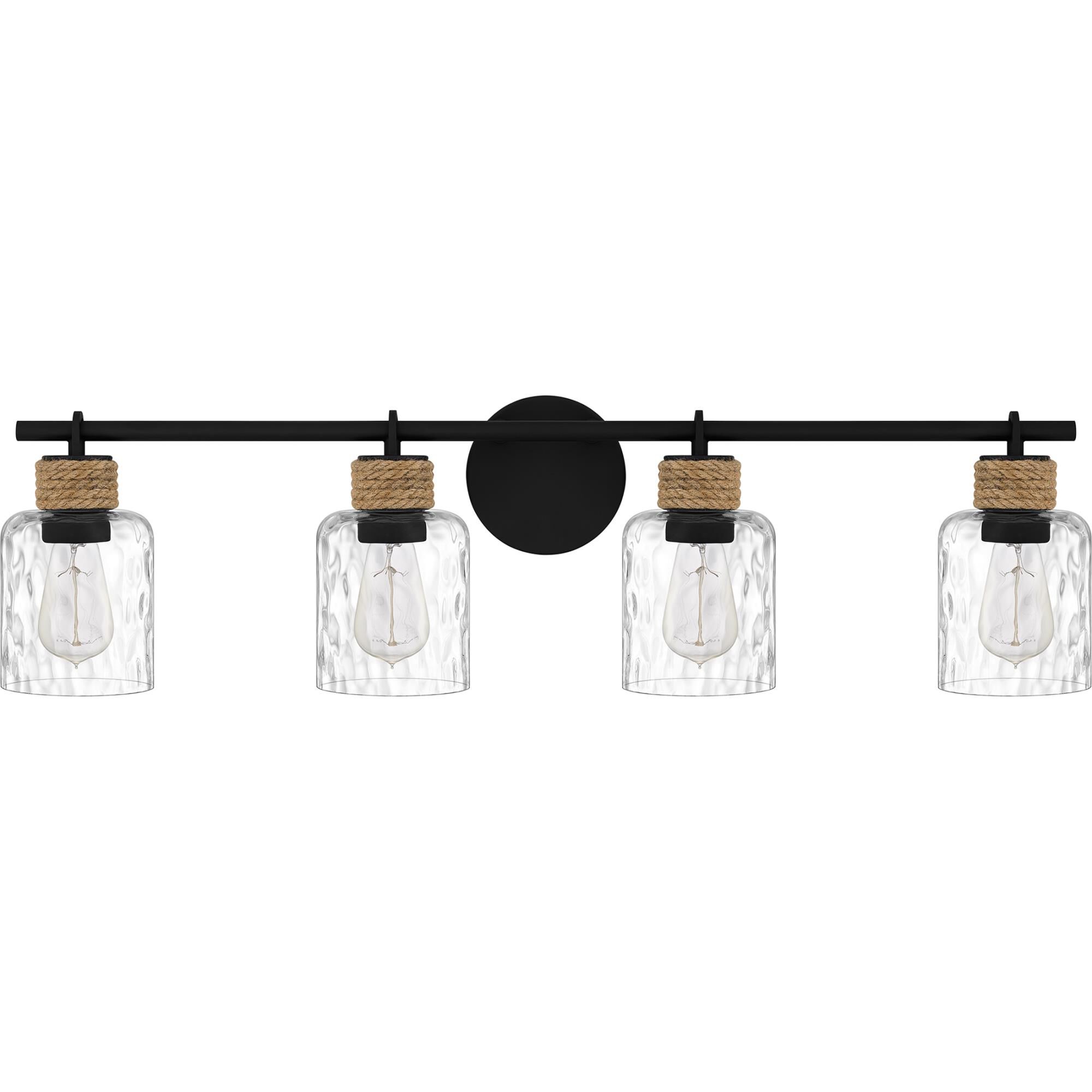 Baltic 33 Inch 4 Light Bath Vanity Light by Quoizel