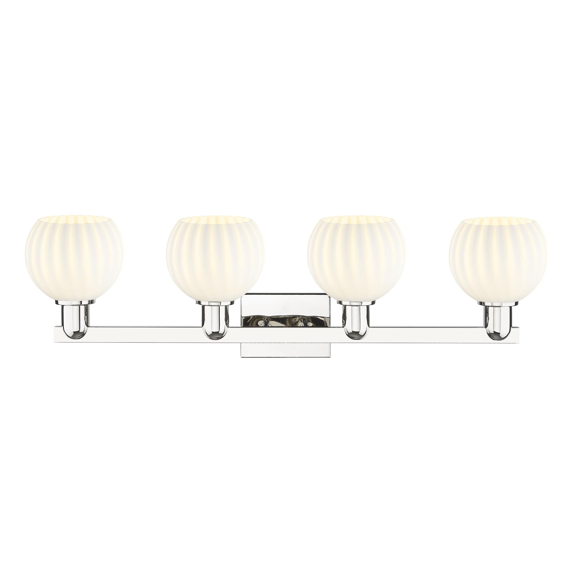 Bruno Marashlian White Venetian 33 Inch Bath Vanity Light by Innovations Lighting