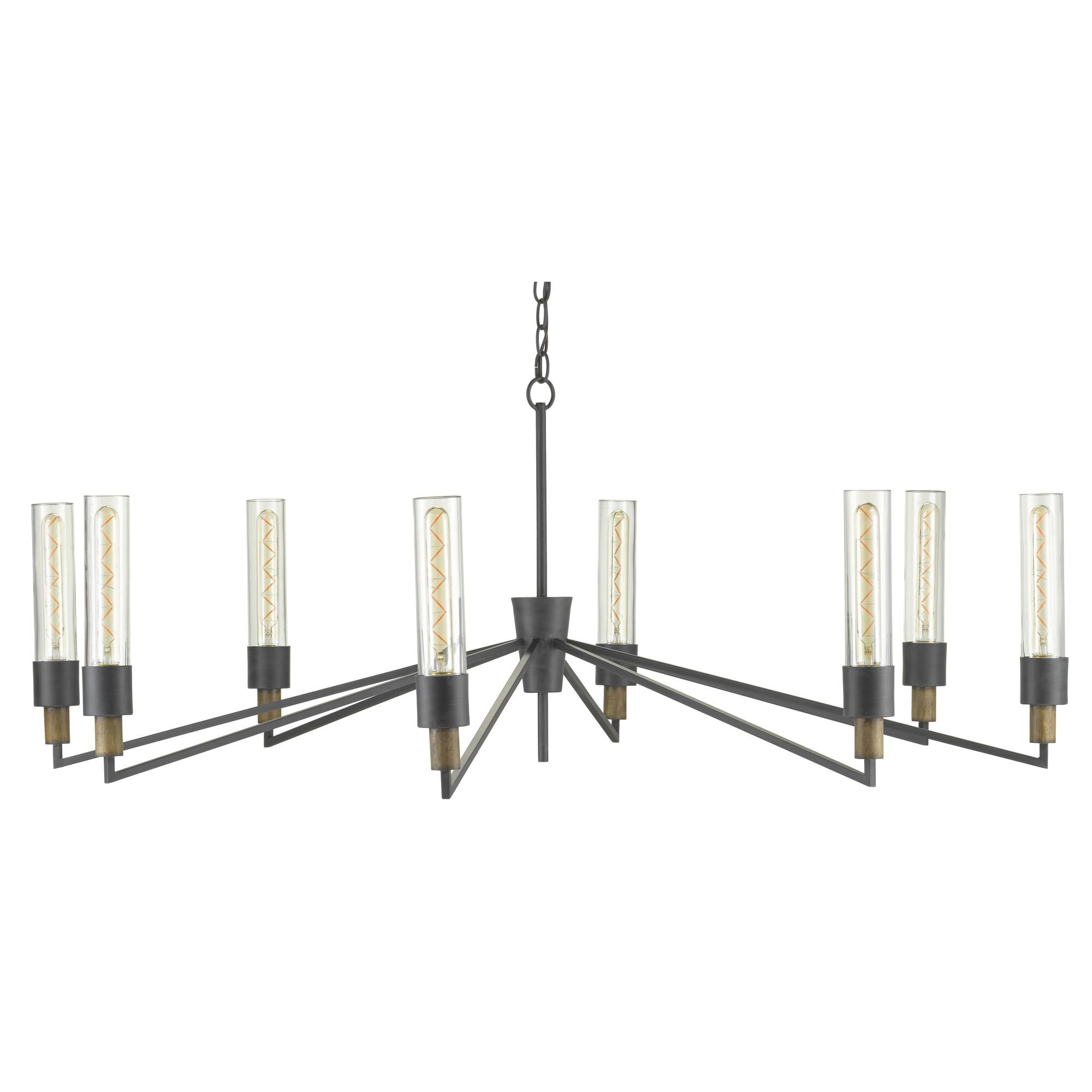 Delgado 8 Light Chandelier by Currey and Company
