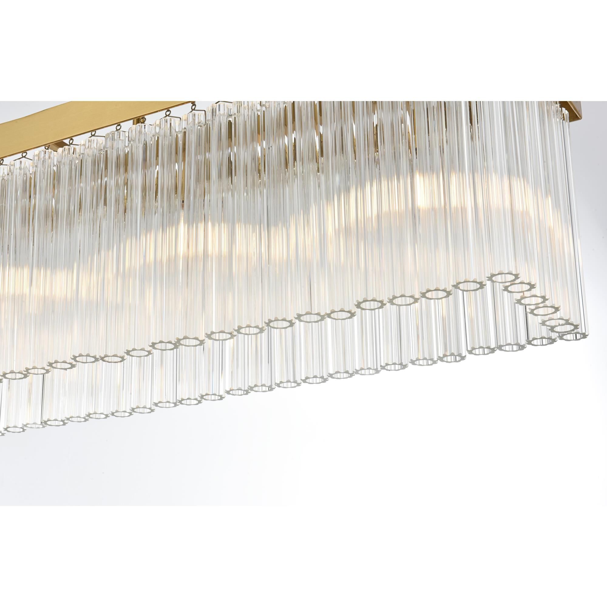 Harlow 49 Inch Linear Suspension Light by Elegant Lighting