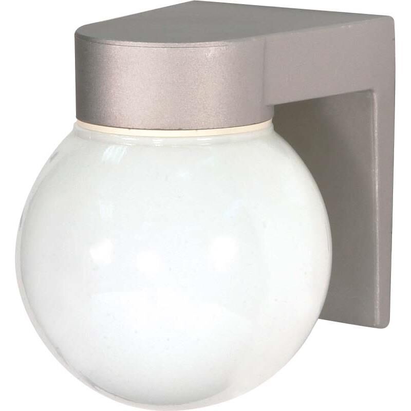 7 Inch Tall 1 Light Outdoor Wall Light by Nuvo Lighting