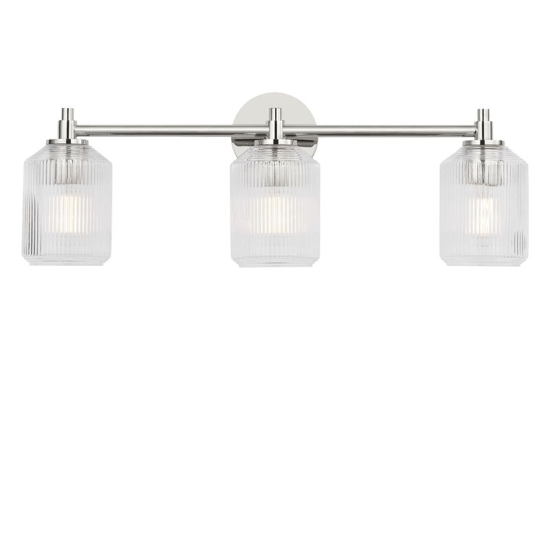 Chapman & Myers Barstow 26 Inch 3 Light Bath Vanity Light by Visual Comfort Studio