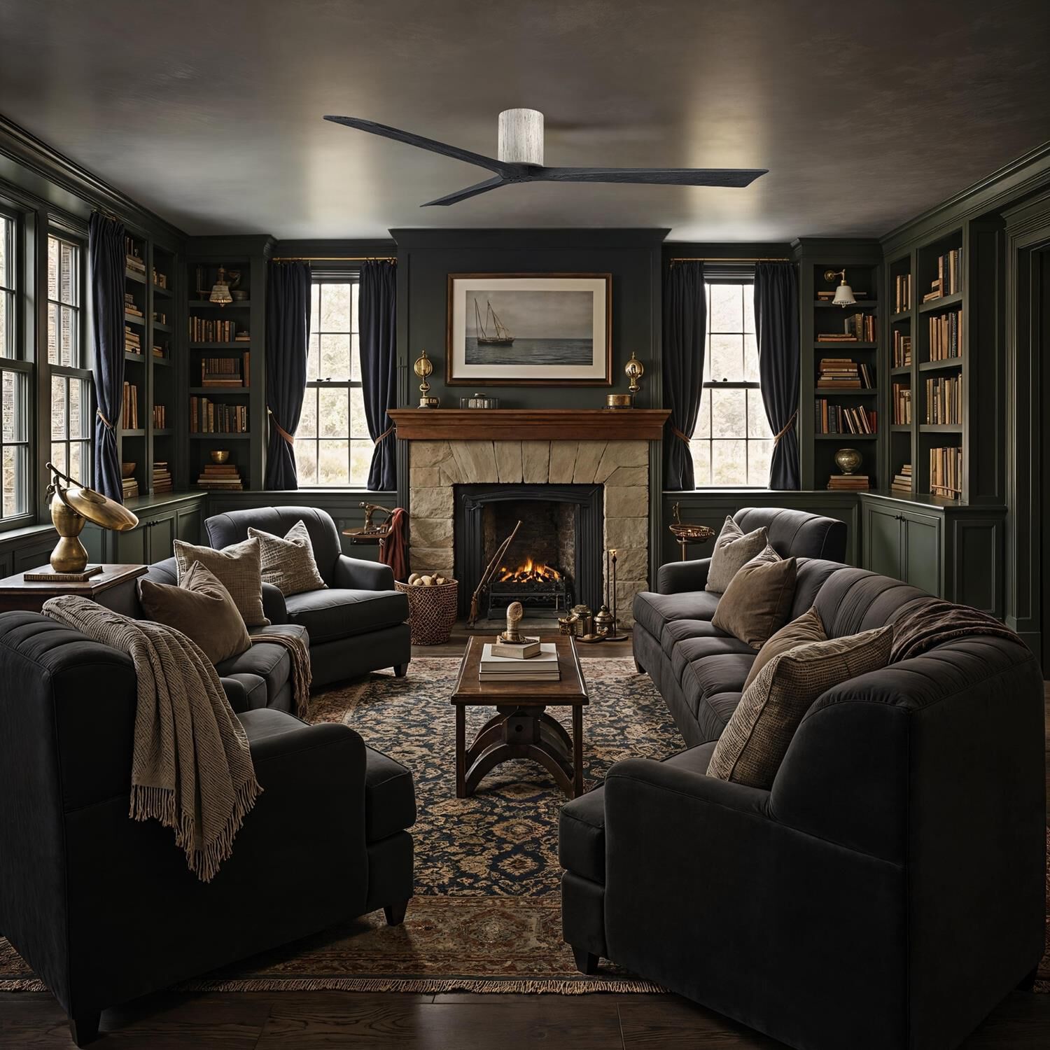 Shown in Barn Wood Tone finish