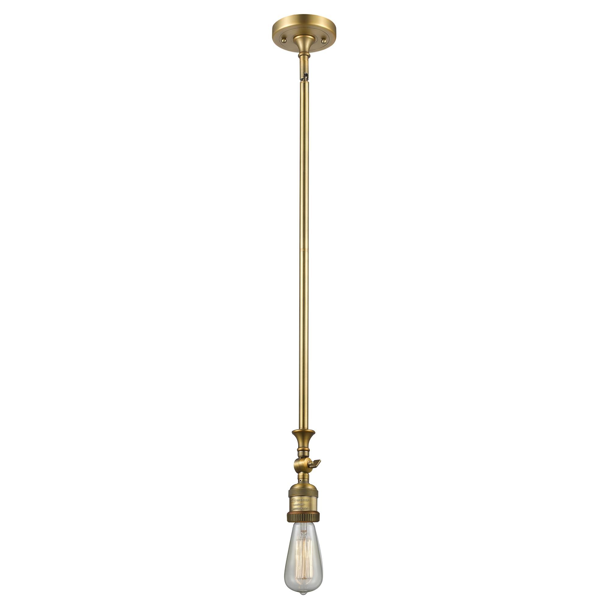 Shown in Brushed Brass finish