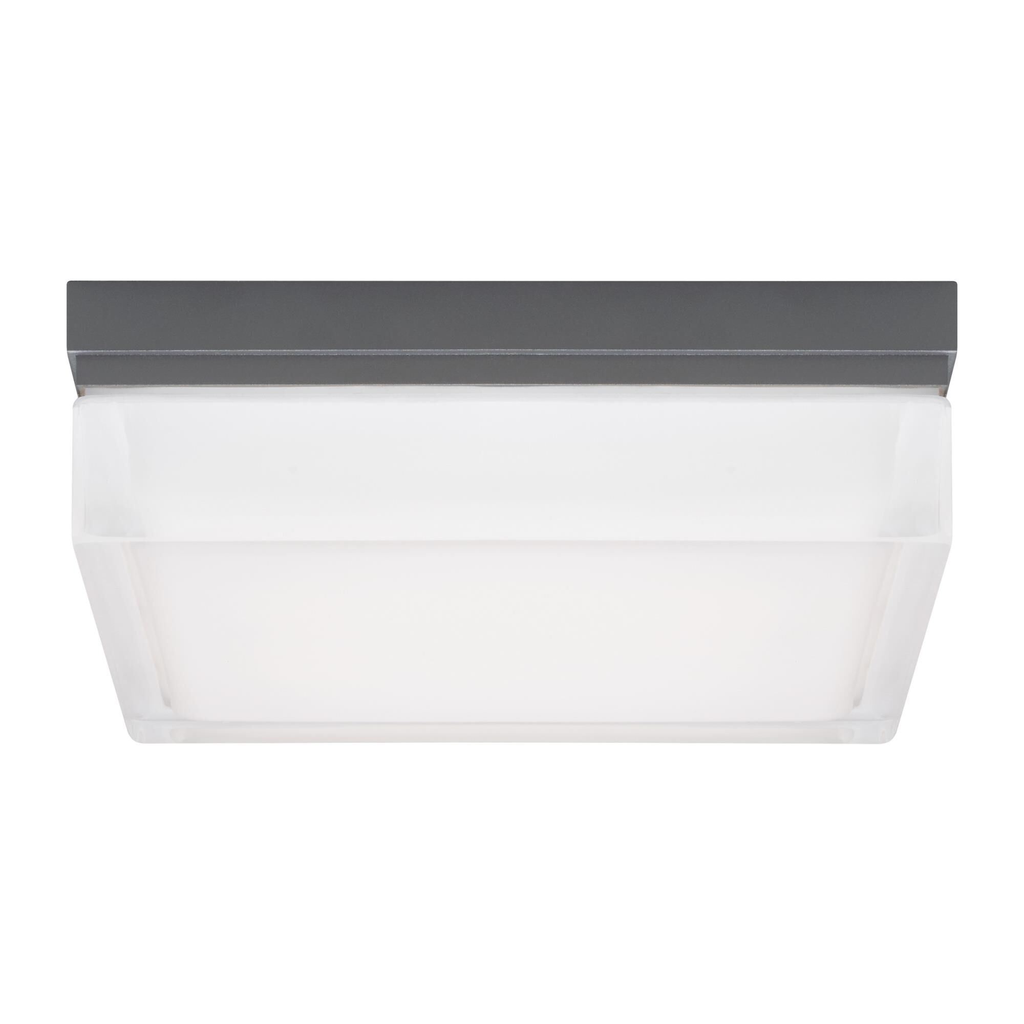 Boxie 9 Inch LED Outdoor Flush Mount by Visual Comfort Modern Collection