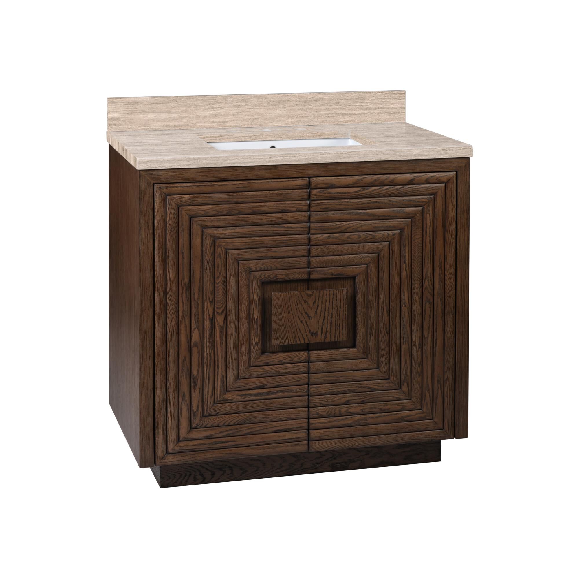 Shown in Cocoa, Natural, White finish